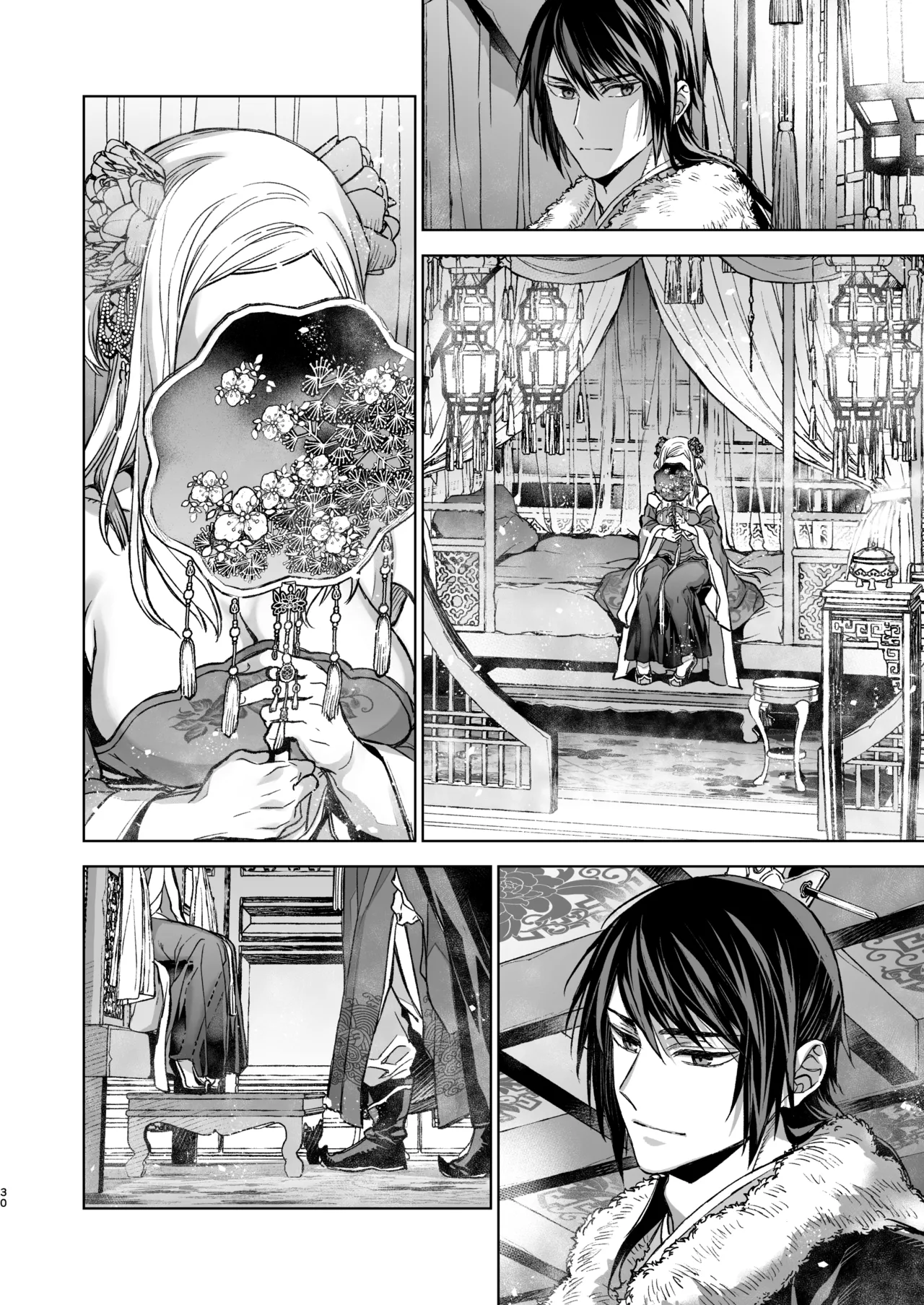 Enran Keichuu Kowa・Kouden5 | 燕岚闺中顾话・后传5 page 30 original parody - sole female sole male hentai manga - read online free