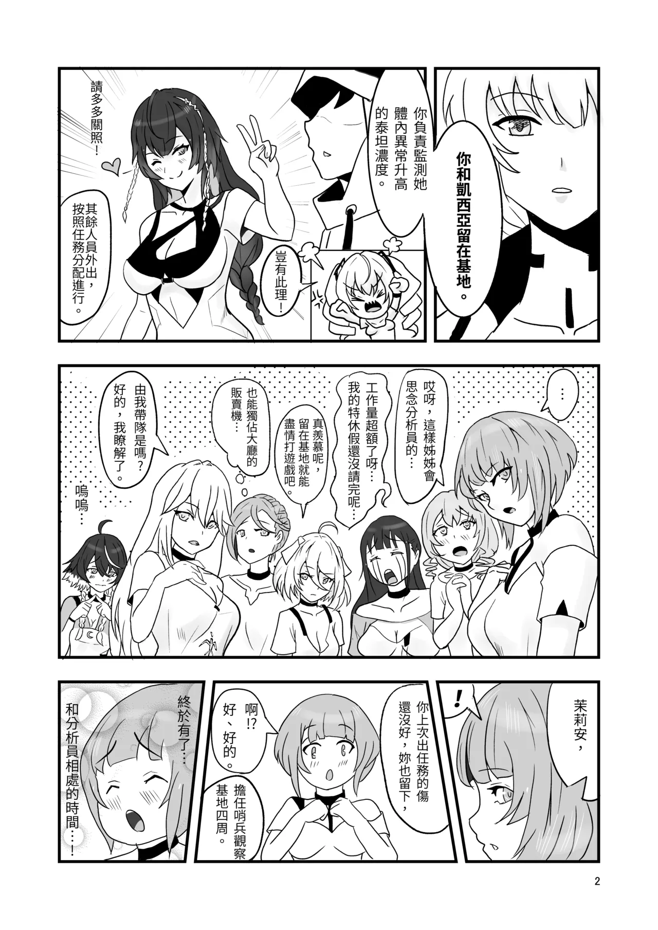Page 4 of [Vin's Art] 塵白禁慾~S○OWBREAK HAREM BASE (尘白禁区) [中国语]