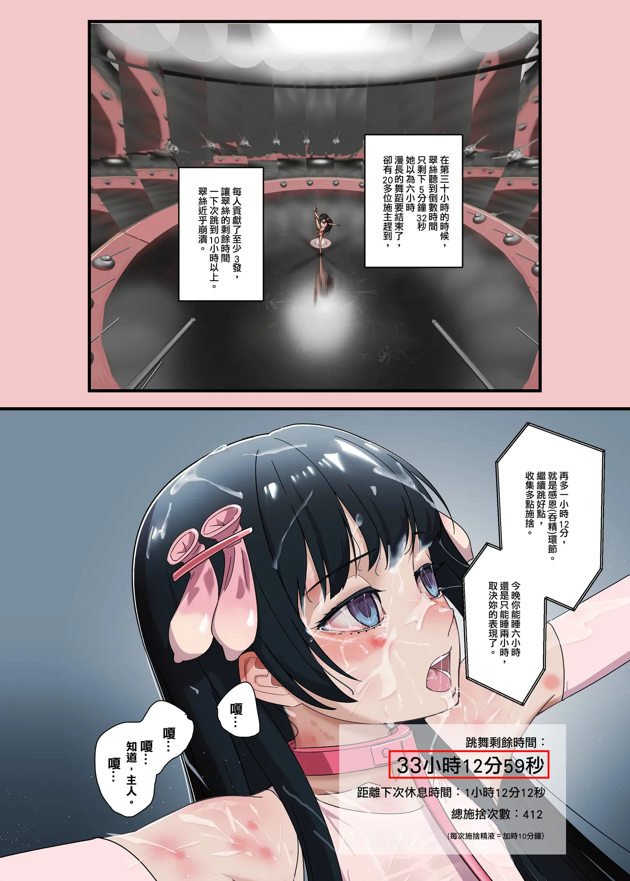 翠絲-全部強制吞下 收集男人施捨的舞蹈間 - Page 11