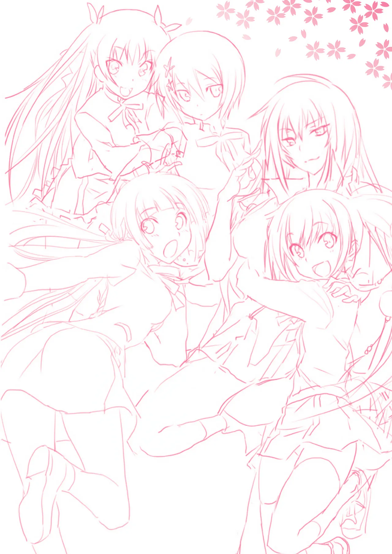 Maji de Watashi ni Koi Shinasai Visual Fan Book page 180 maji de watashi ni koi shinasai parody - artbook mosaic censorship hentai manga - read online free