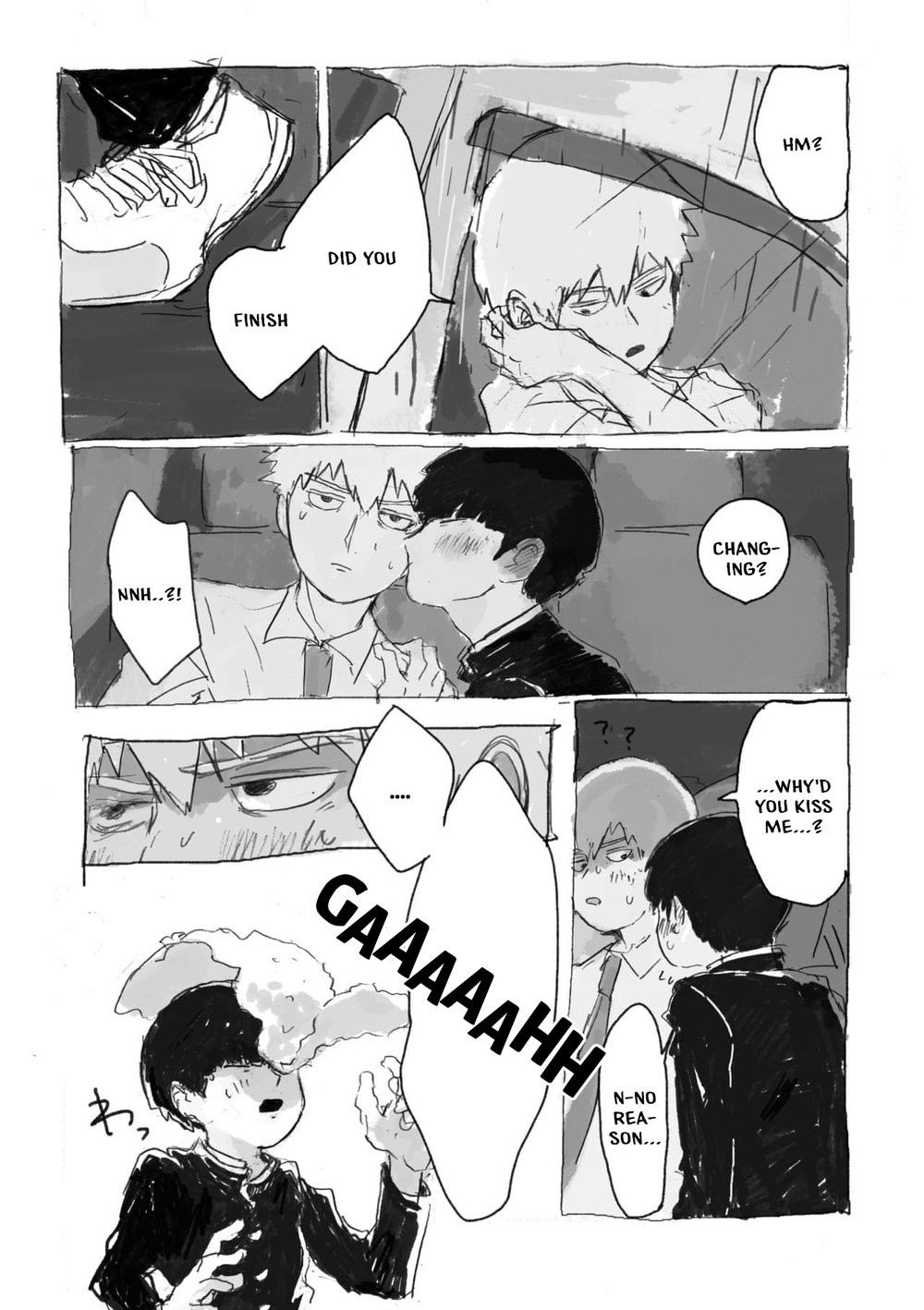 Yumeno Hotori, Natsuno Hate - Mob Psycho 100 DJ - Page 47