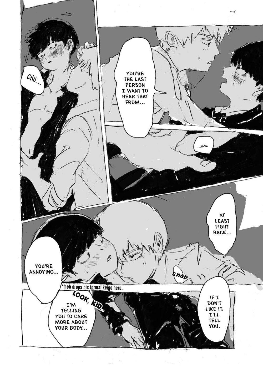 Yumeno Hotori, Natsuno Hate - Mob Psycho 100 DJ - Page 52