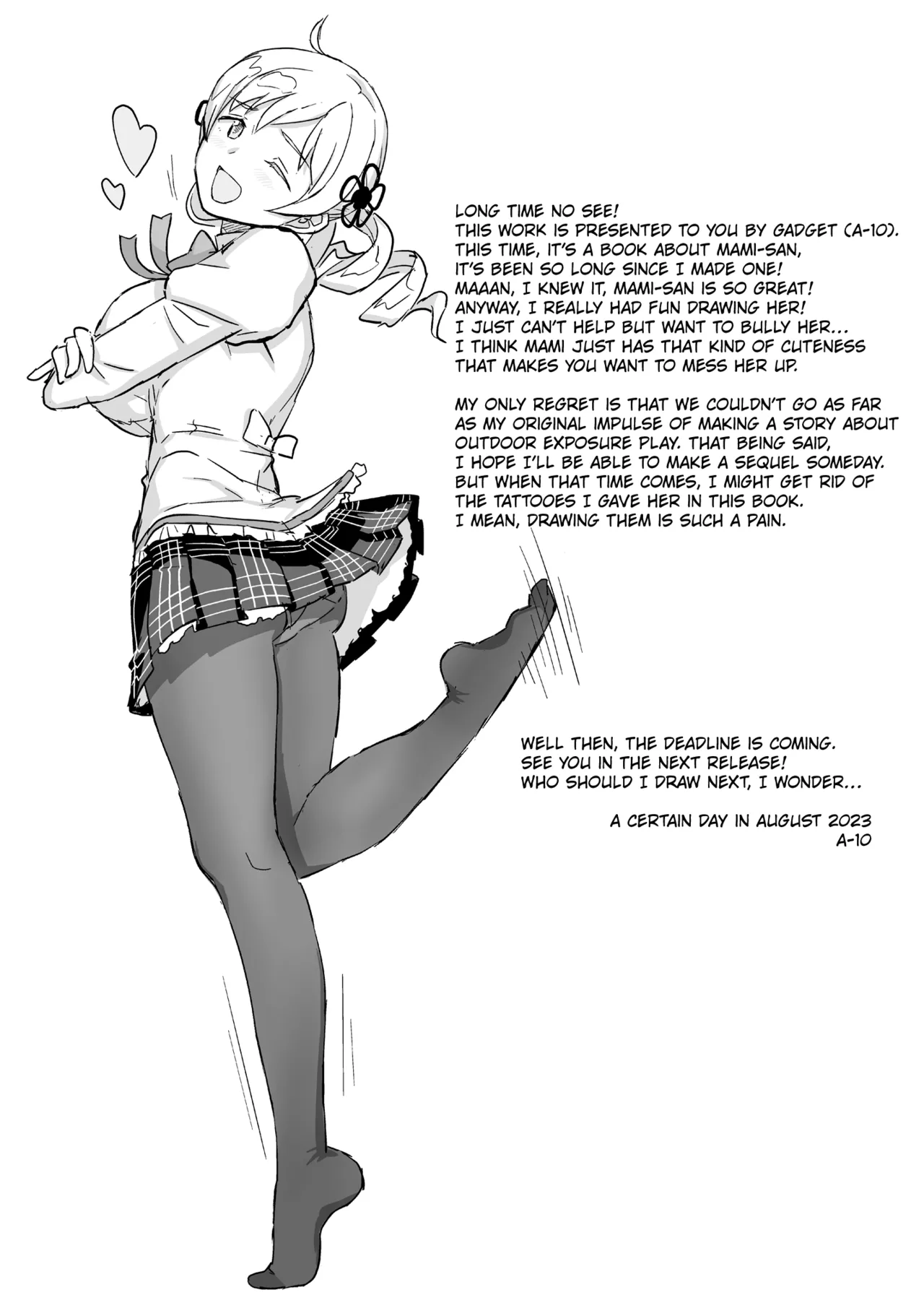 Tomoe Mami X-gakusei Enjou Kousai page 48 featuring mami tomoe puella magi madoka magica parody - big breasts magical girl hentai manga - read online free