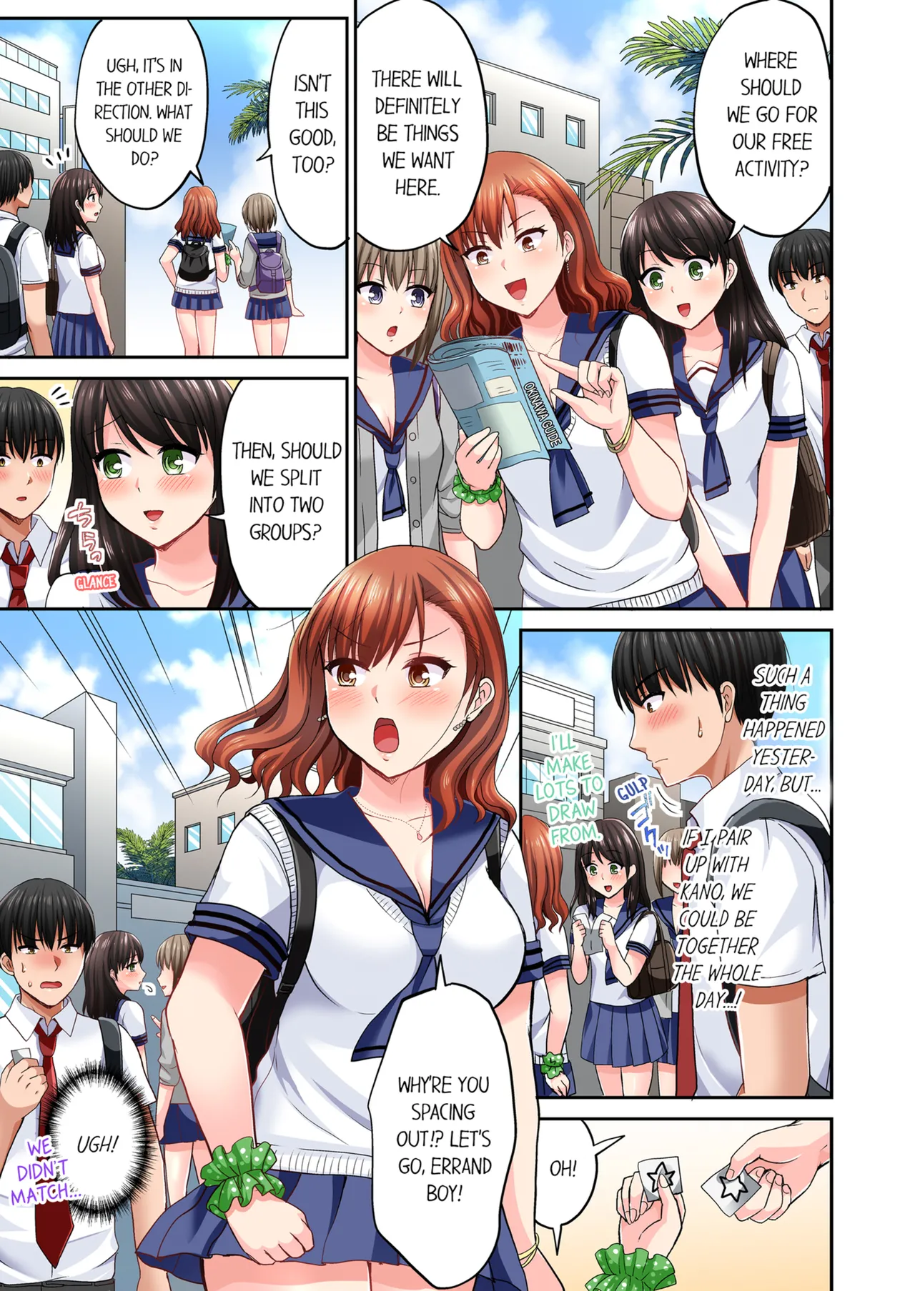 Pashiri no Shita Teku, Yabaitte... ~ Ebi Sori Iki Suru Namaiki Gyaru | Bullied Boy's Tongue Revenge Vol.1-2 page 123 - kissing virginity hentai manga - read online free