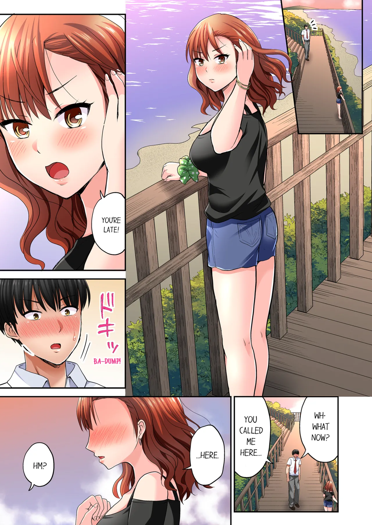 Pashiri no Shita Teku, Yabaitte... ~ Ebi Sori Iki Suru Namaiki Gyaru | Bullied Boy's Tongue Revenge Vol.1-2 page 125 - kissing virginity hentai manga - read online free
