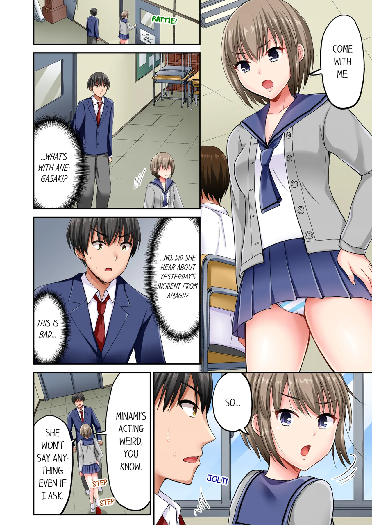 Pashiri no Shita Teku, Yabaitte... ~ Ebi Sori Iki Suru Namaiki Gyaru | Bullied Boy's Tongue Revenge Vol.1-2 - Page 29