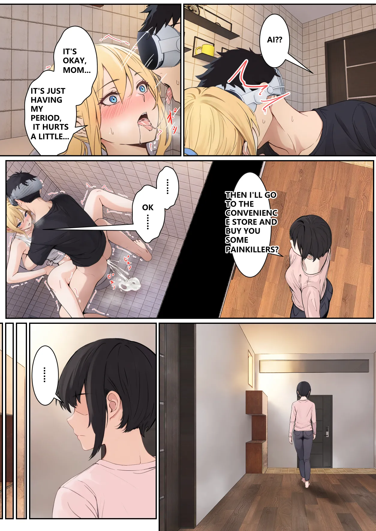 My AR glasses can see various stats about my foster sister?! page 184 original parody - inseki big breasts hentai manga - read online free