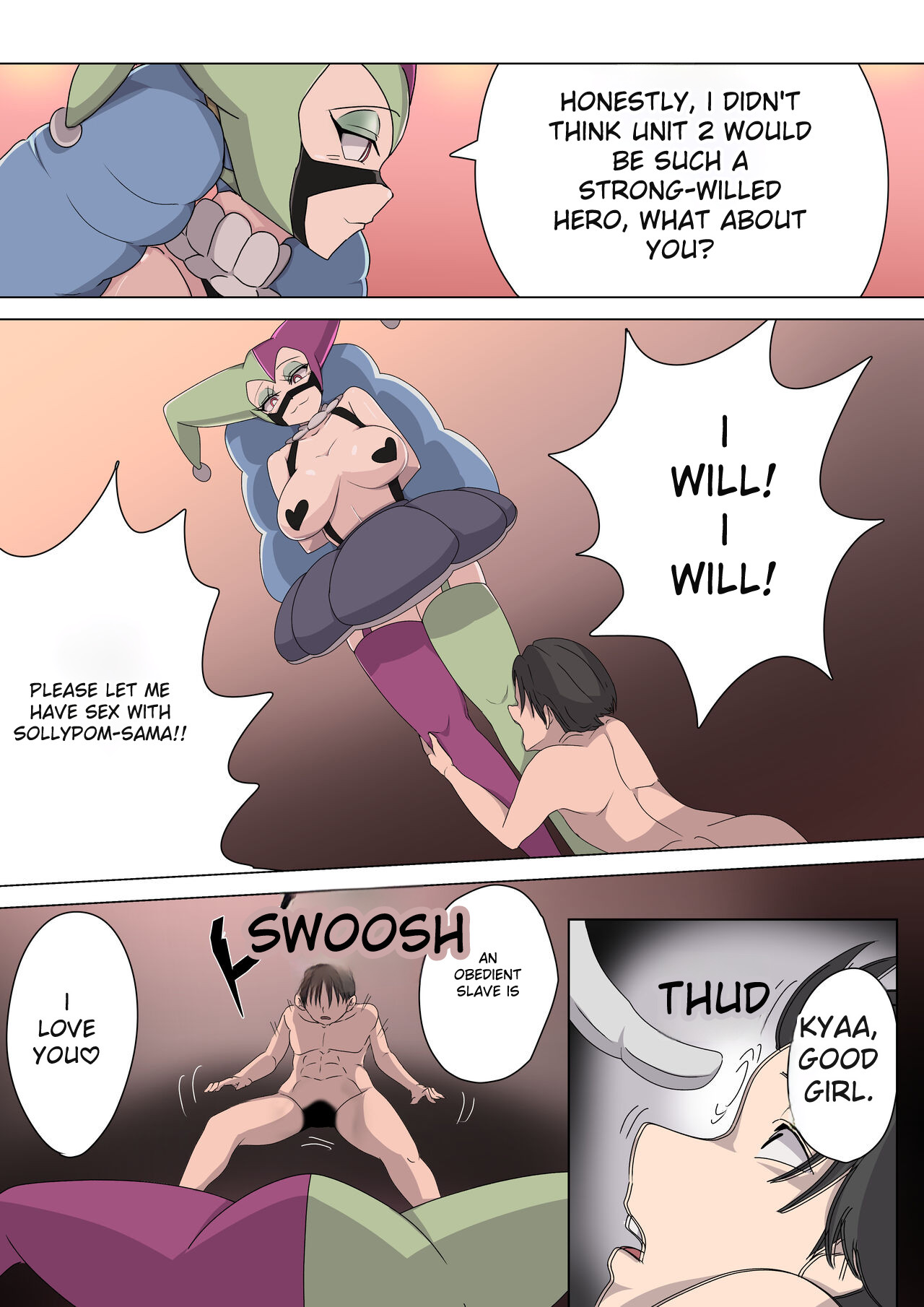 _Aku_no_Onna_Kanbu_Yuuwaku_Pierrot_Lily_Pom_no_Wana page 26 original parody - corruption humiliation hentai manga - read online free