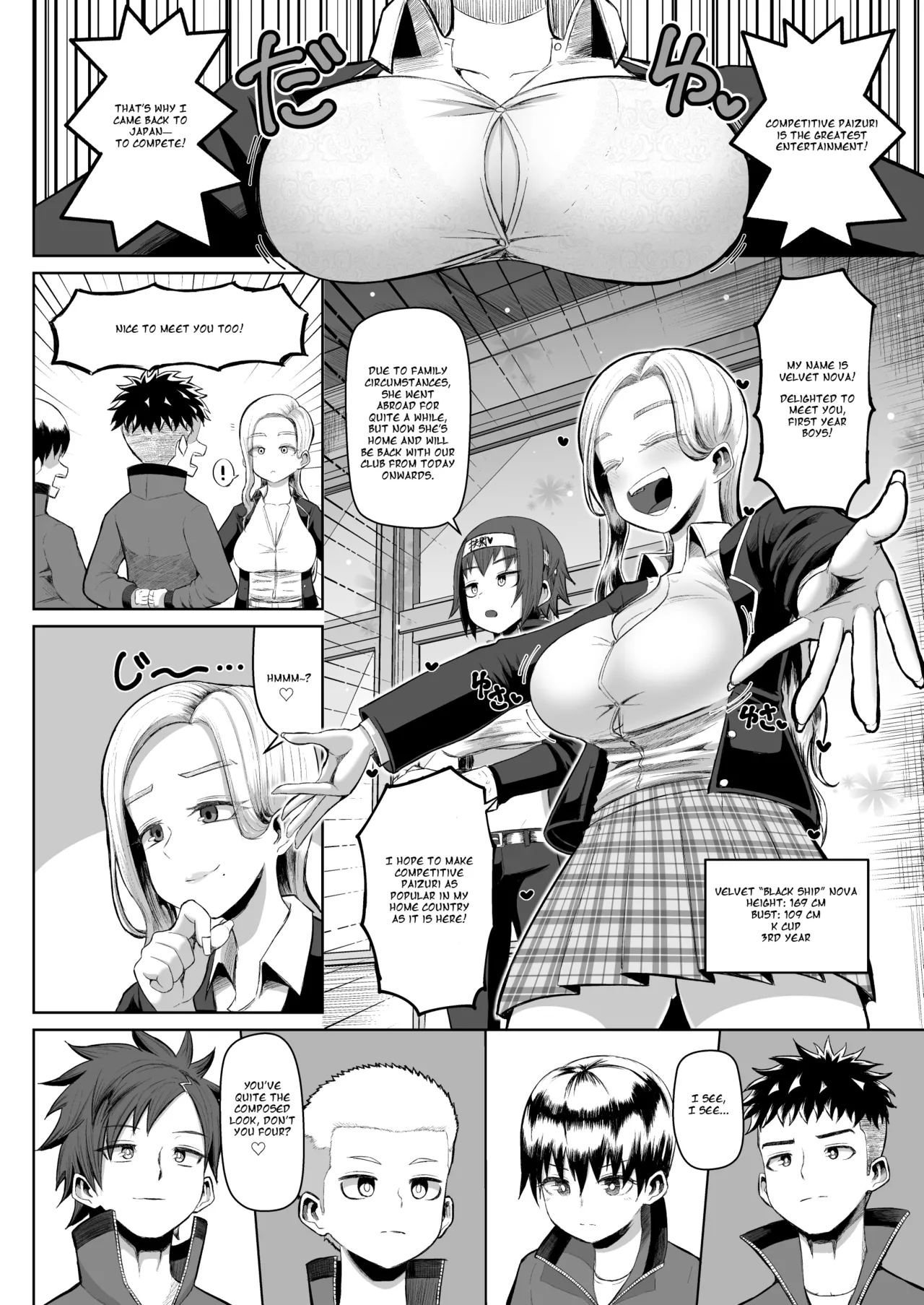 Hot-Blooded Paizuri Club!! Bonus page 10 original parody - paizuri big breasts hentai manga - read online free