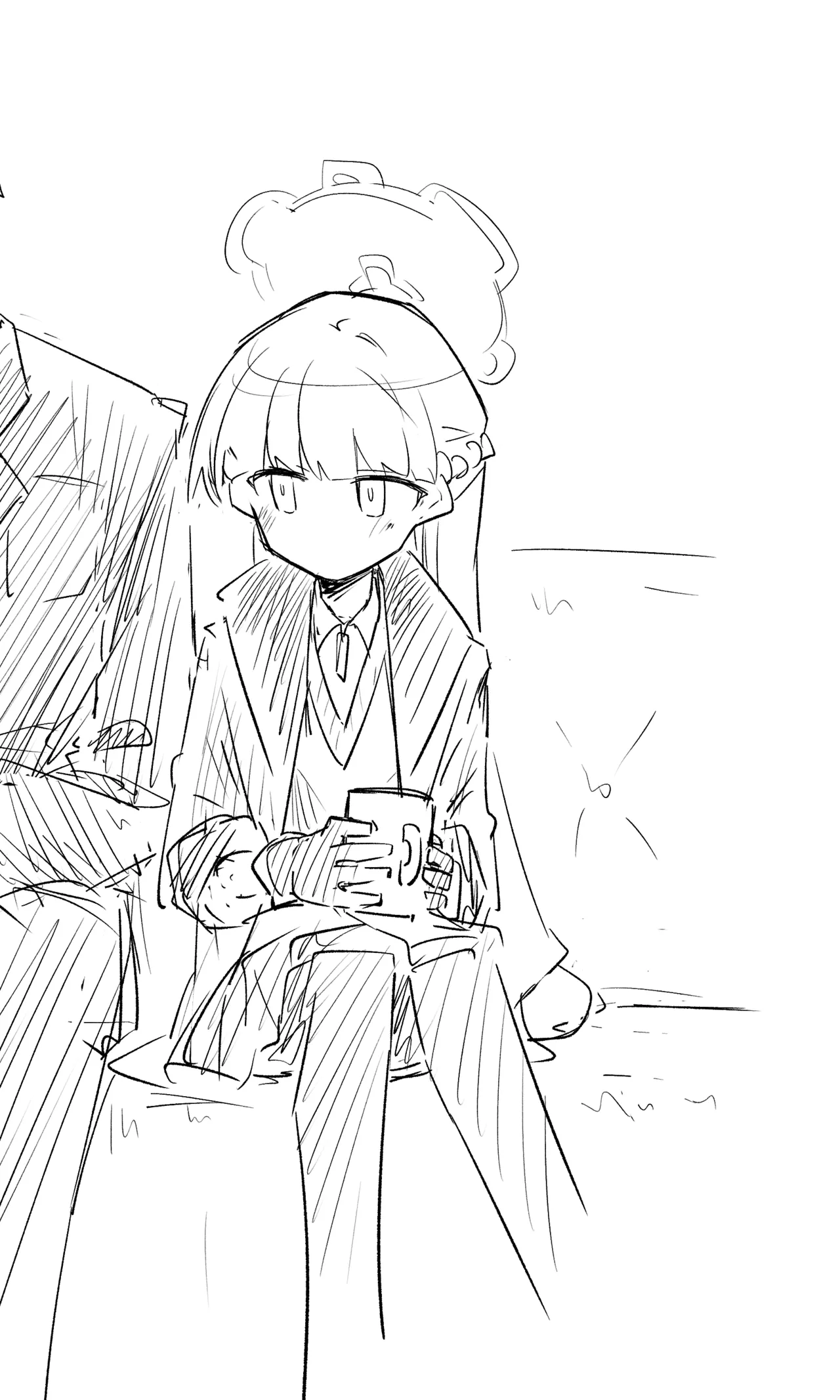 创作老师×碧蓝档案学生合集3 page 57 blue archive parody - halo hentai manga - read online free