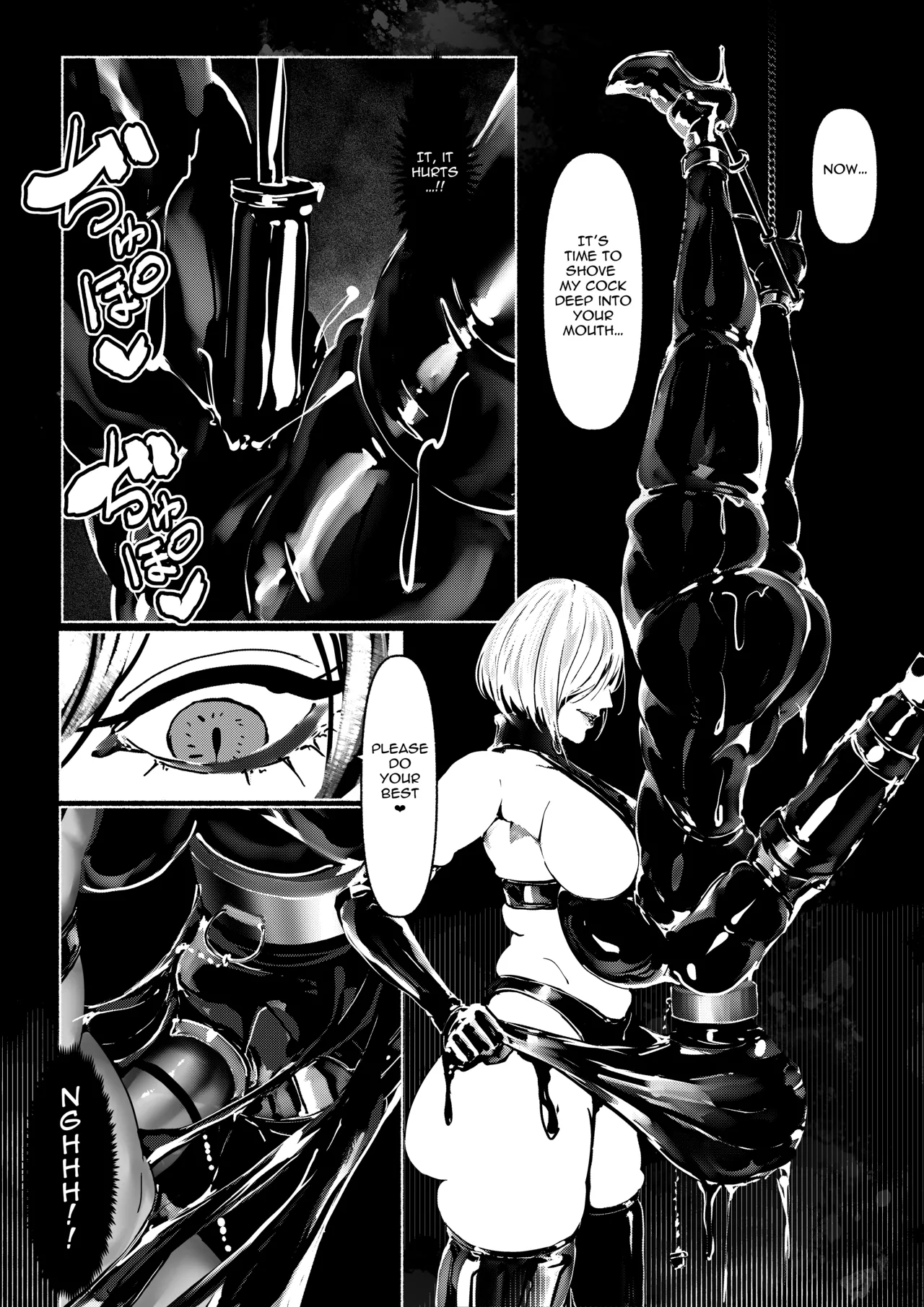 Akuma no Choukyou | Demonic Training page 144 original parody - full censorship gloves hentai manga - read online free