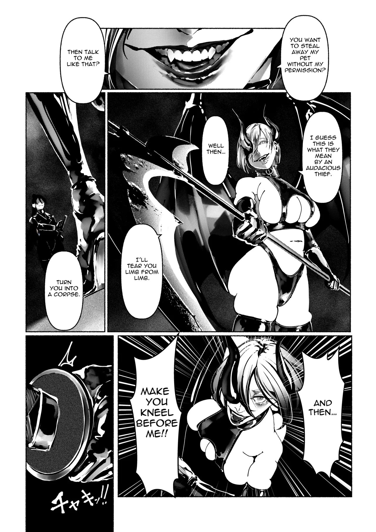 Akuma no Choukyou | Demonic Training page 21 original parody - full censorship gloves hentai manga - read online free