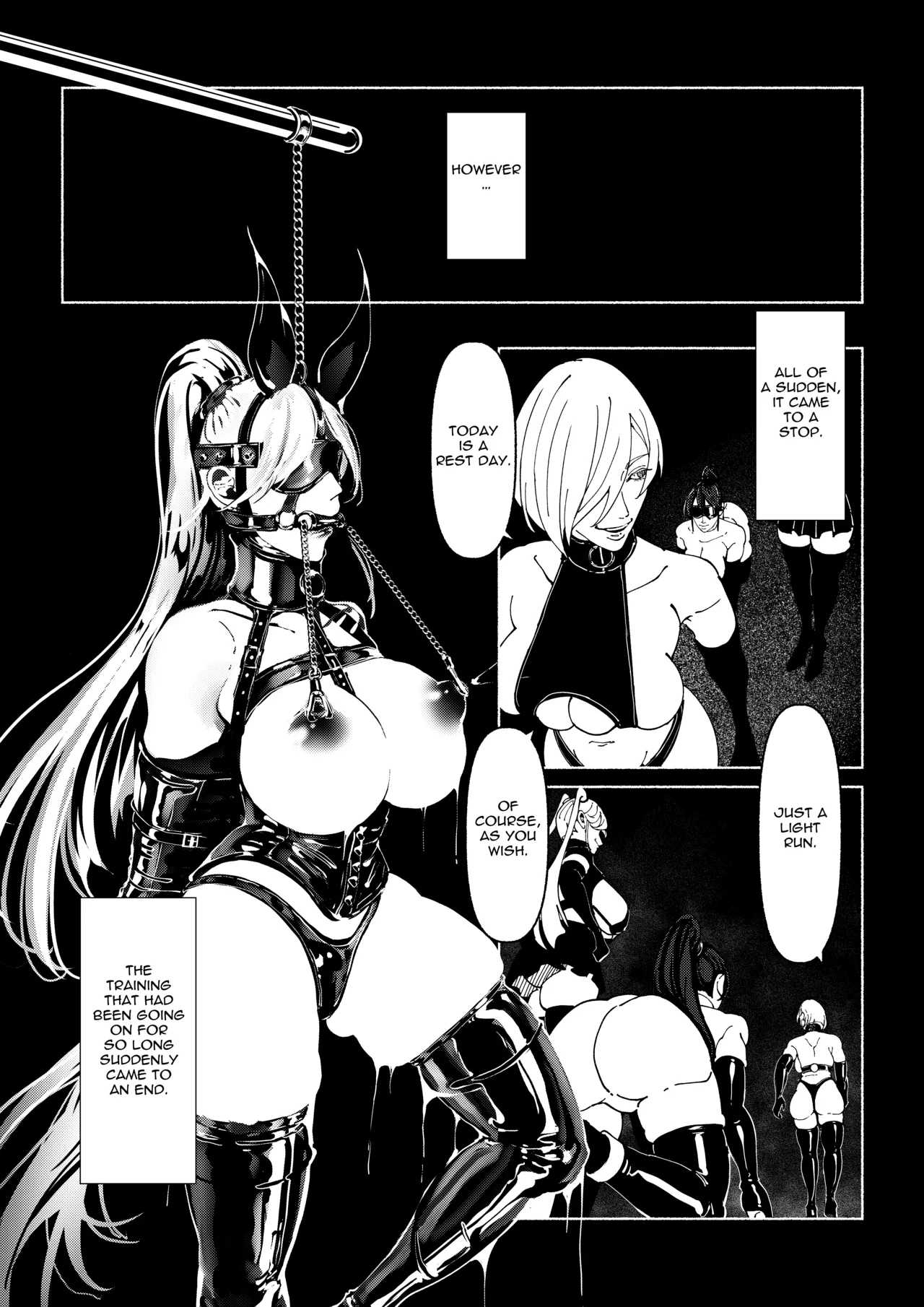 Akuma no Choukyou | Demonic Training page 225 original parody - full censorship gloves hentai manga - read online free