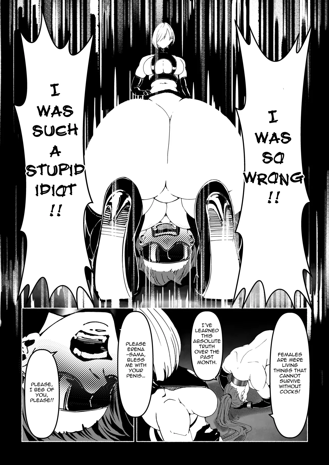 Akuma no Choukyou | Demonic Training page 229 original parody - full censorship gloves hentai manga - read online free