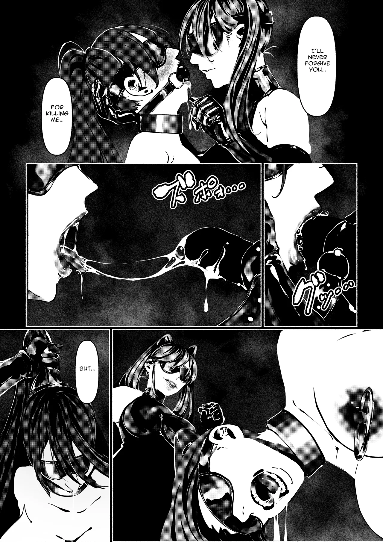 Akuma no Choukyou | Demonic Training page 296 original parody - full censorship gloves hentai manga - read online free