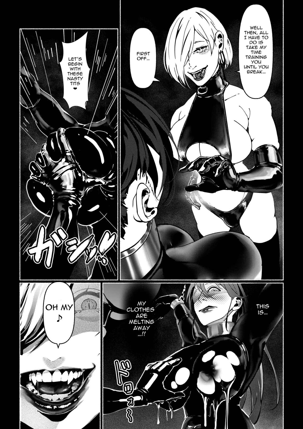 Akuma no Choukyou | Demonic Training page 52 original parody - full censorship gloves hentai manga - read online free