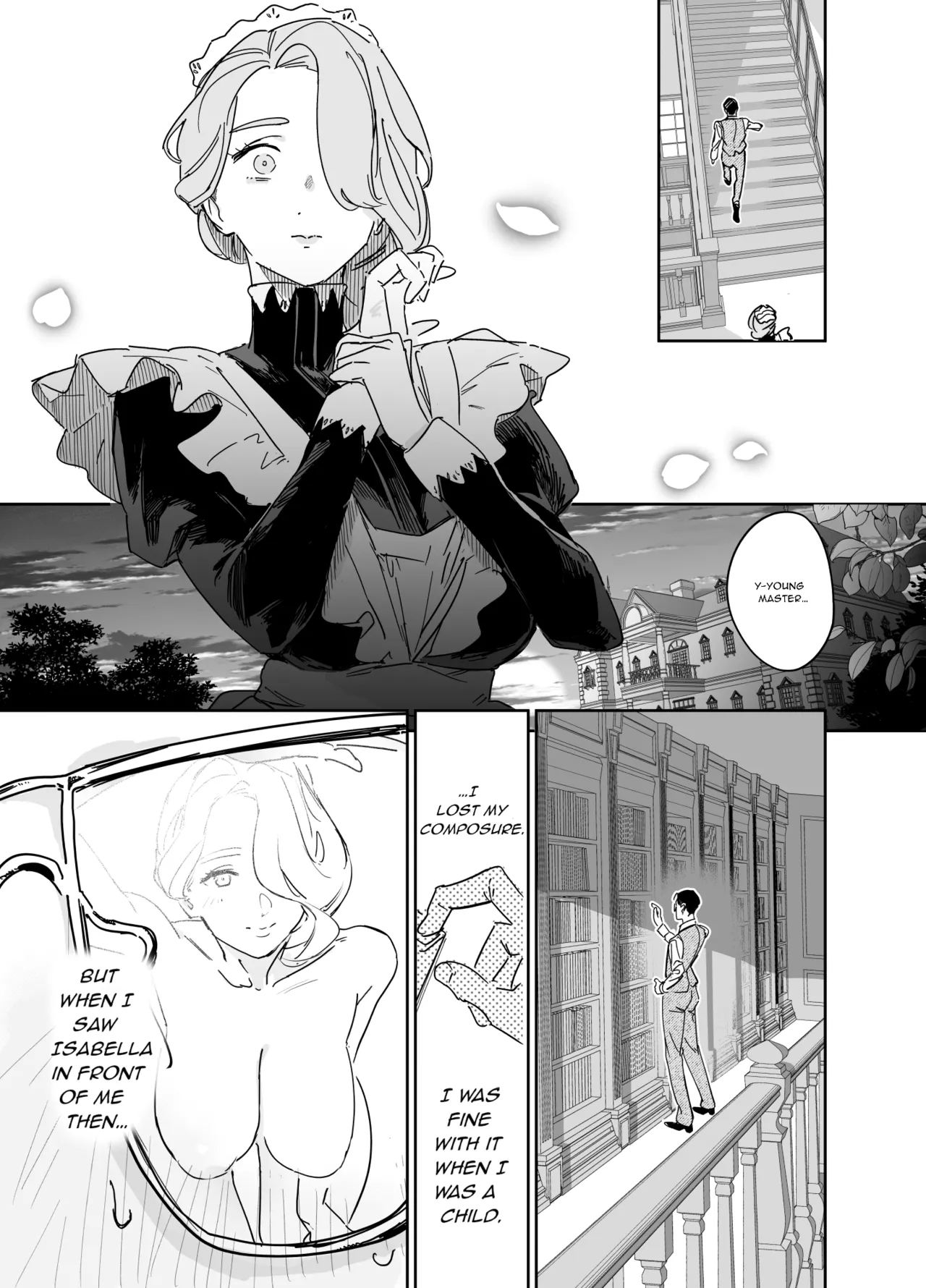 [F no Kottoubako (Onizuka Frill)] Boku no Nurse Maid Isabella no Fudeoroshi ~Ochichi ga Goshomou nara Tanezuke kudasaimashi~ | My Nursemaid Isabella's First Time ~ If You Desire, Please Impregnate Me ~ [English] page 11 original parody - maid business suit hentai manga - read online free