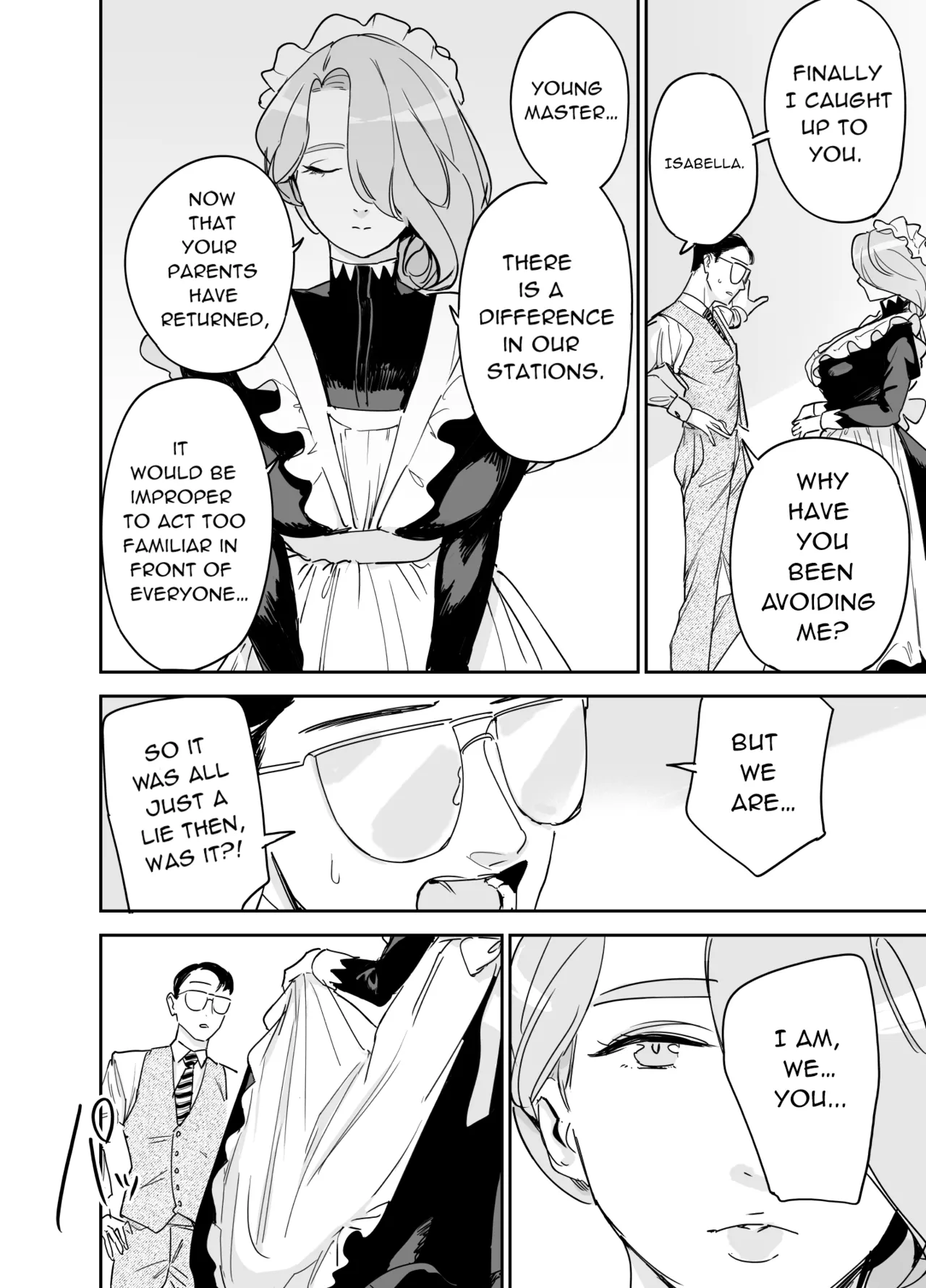 [F no Kottoubako (Onizuka Frill)] Boku no Nurse Maid Isabella no Fudeoroshi ~Ochichi ga Goshomou nara Tanezuke kudasaimashi~ | My Nursemaid Isabella's First Time ~ If You Desire, Please Impregnate Me ~ [English] page 60 original parody - sole female sole male hentai manga - read online free