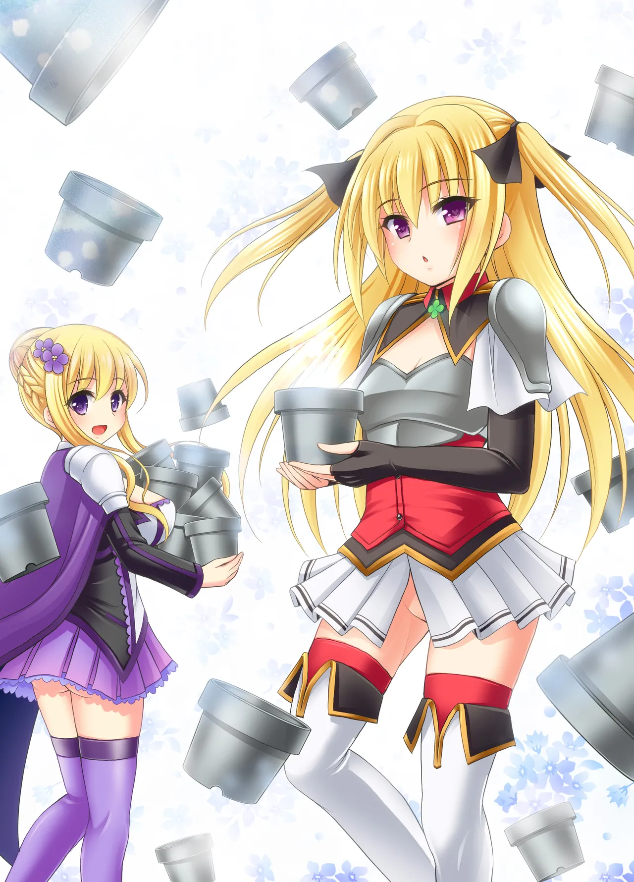 Ginbachi Mosaic page 20 flower knight girl parody - big breasts group hentai manga - read online free