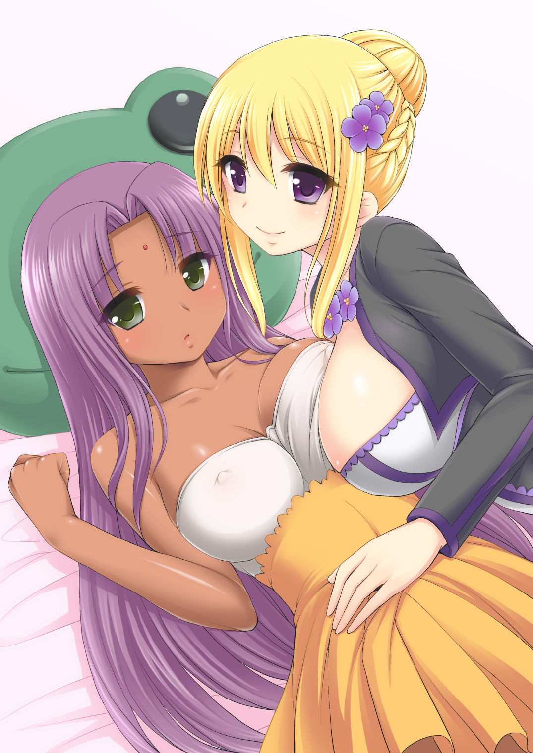 Kasshoku no Hana Ni page 25 flower knight girl parody - sole male pantyhose hentai manga - read online free