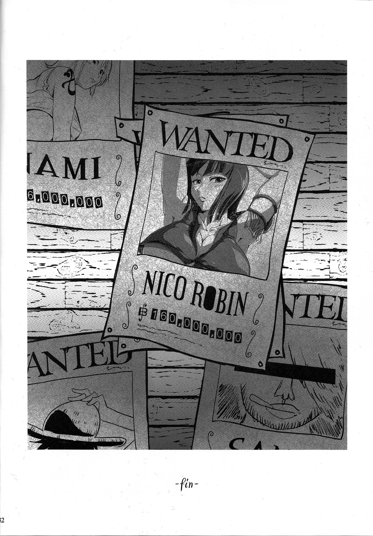 Pleasure page 31 featuring nico robin - group mmf threesome hentai manga - read online free