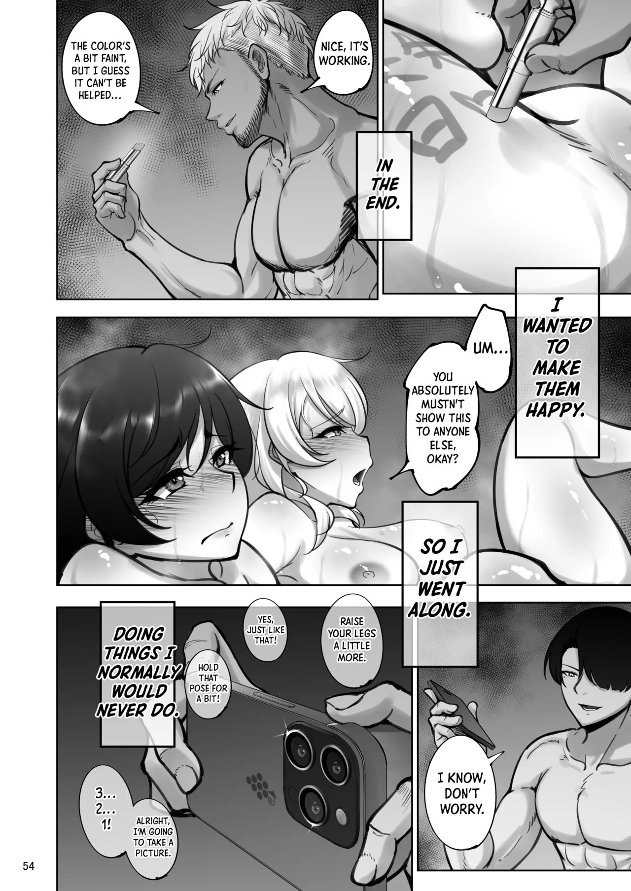 Page 54 of [Sobabu (Rasson)] Eri to Nozomi no Joujiroku 1 | The Sex Records of Eli and Nozomi 1 (Love Live!) [English] [Shiro Translation] [Digital]
