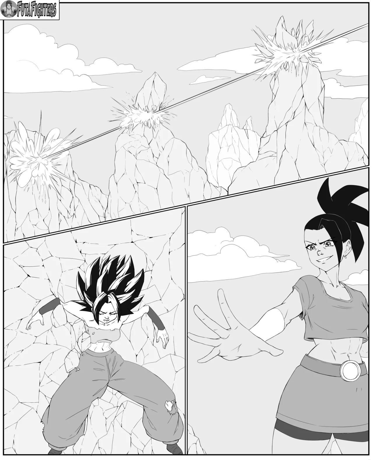 Caulifla vs Kale FutaFighters ongoing - Page 19