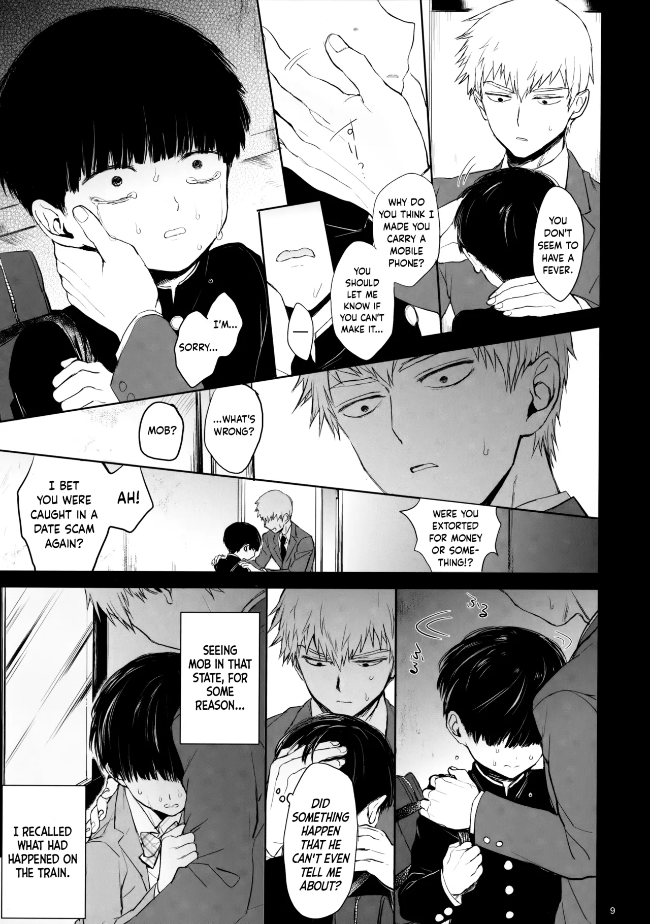 Page 8 of (ONE→HUNDRED 7) [Terepirin (goshi)] Saitei na Otona Ge | The Worst Kind of Adult, Chapter 3 (Mob Psycho 100) [English] {Chin²}