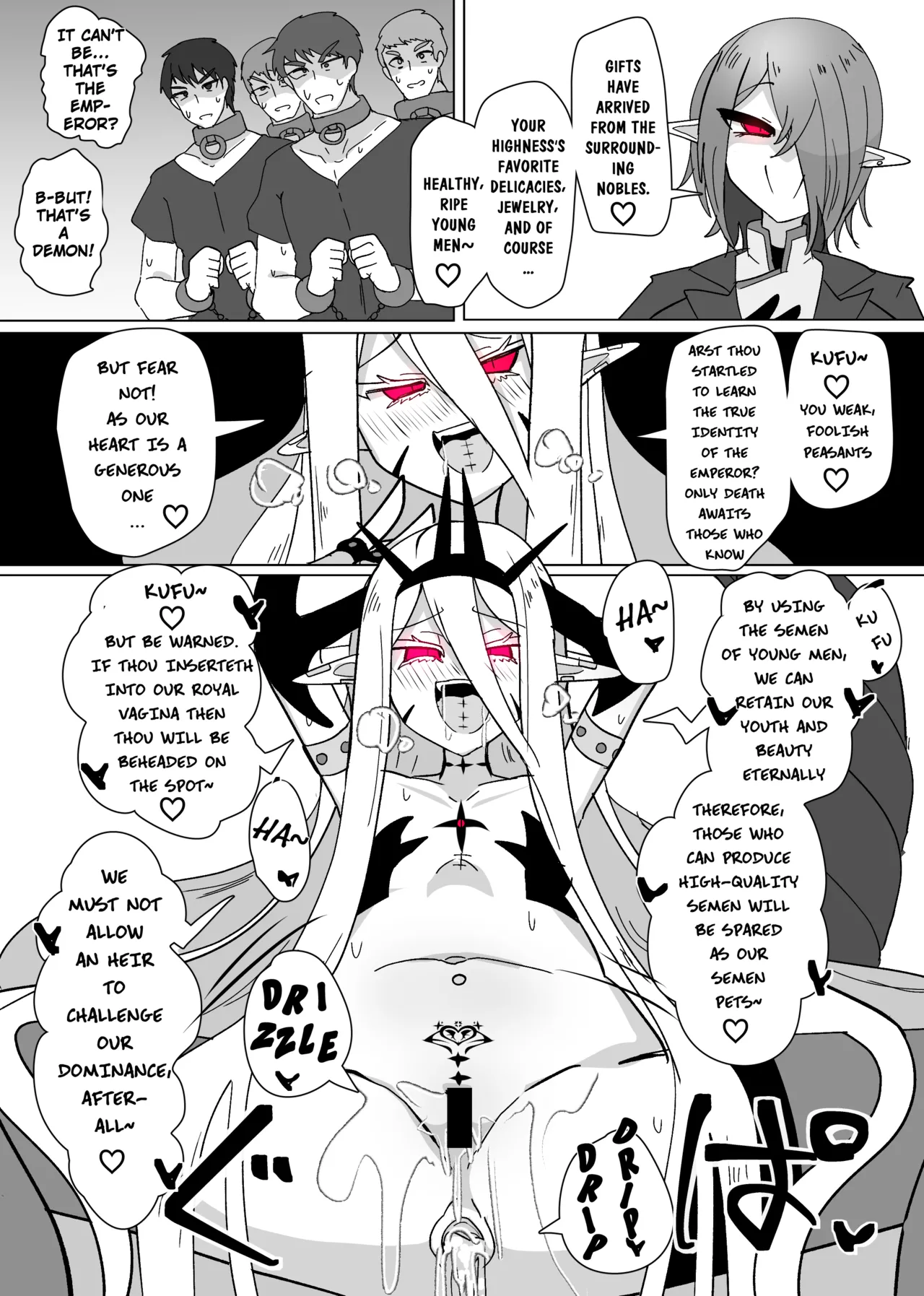 The House of Evil Class Change 8 Evil Dragon Empress page 19 original parody - yuri big breasts hentai manga - read online free