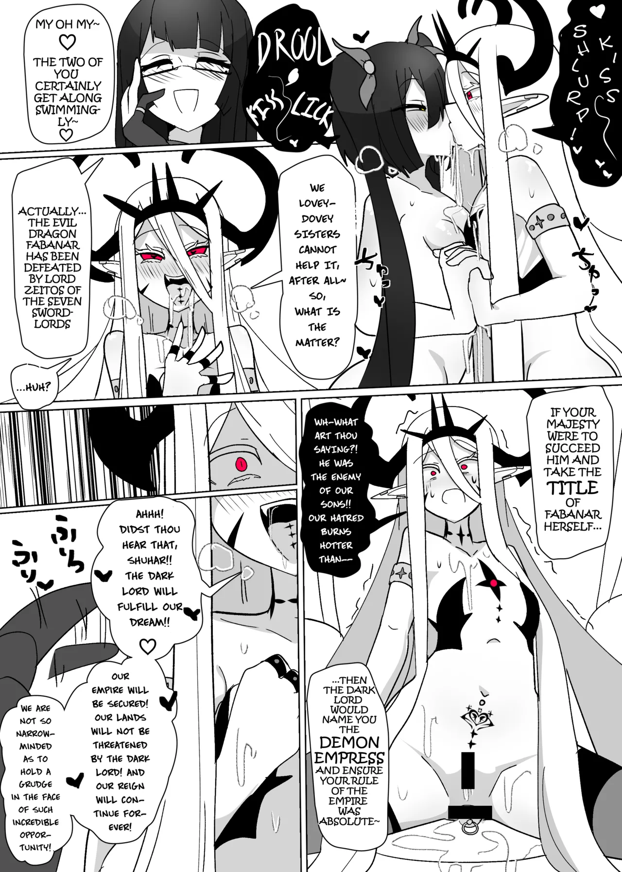 The House of Evil Class Change 8 Evil Dragon Empress page 24 original parody - yuri big breasts hentai manga - read online free