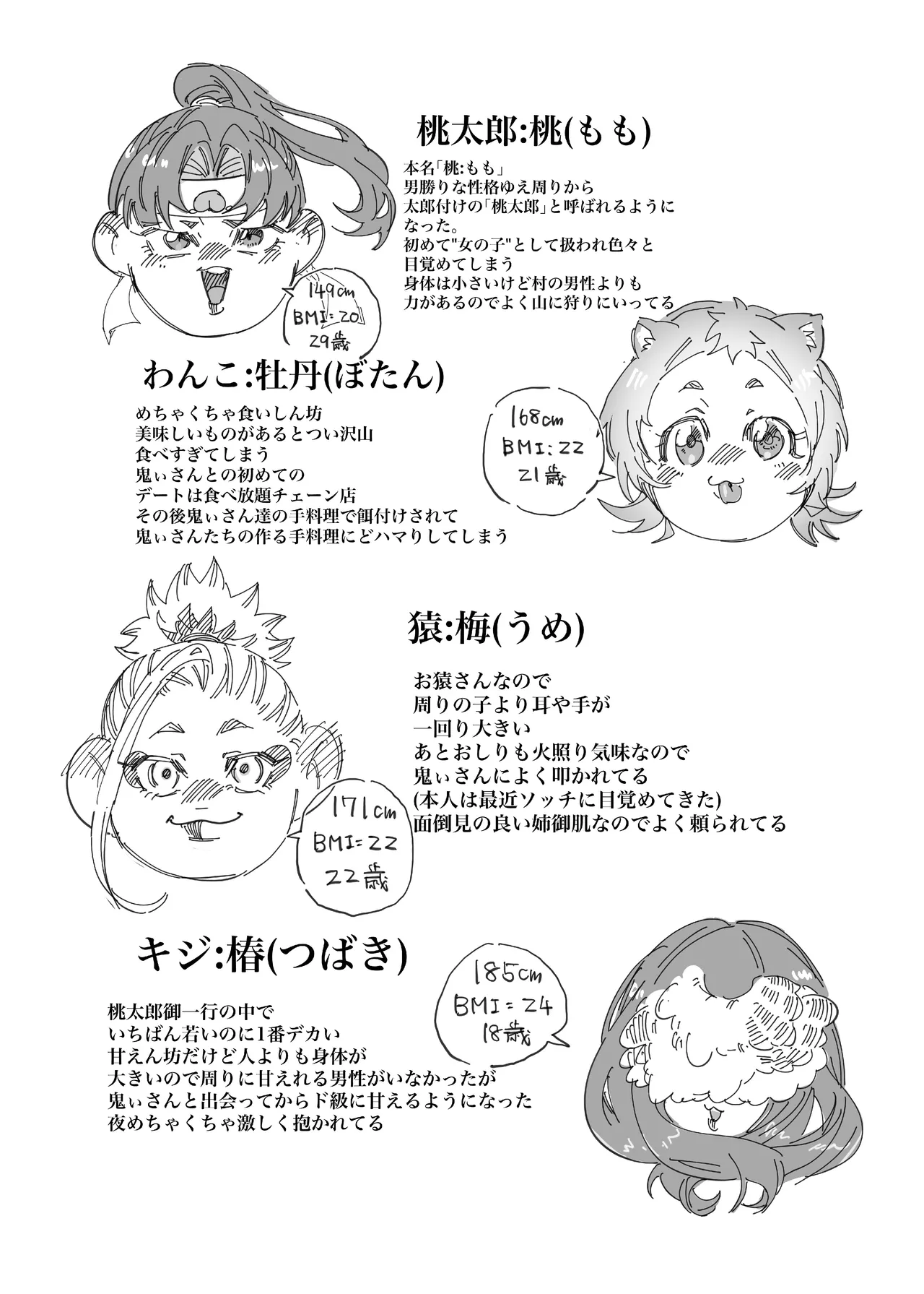 女の子の桃太郎とでかつよ鬼ぃさん page 37 original parody - oni scar hentai manga - read online free