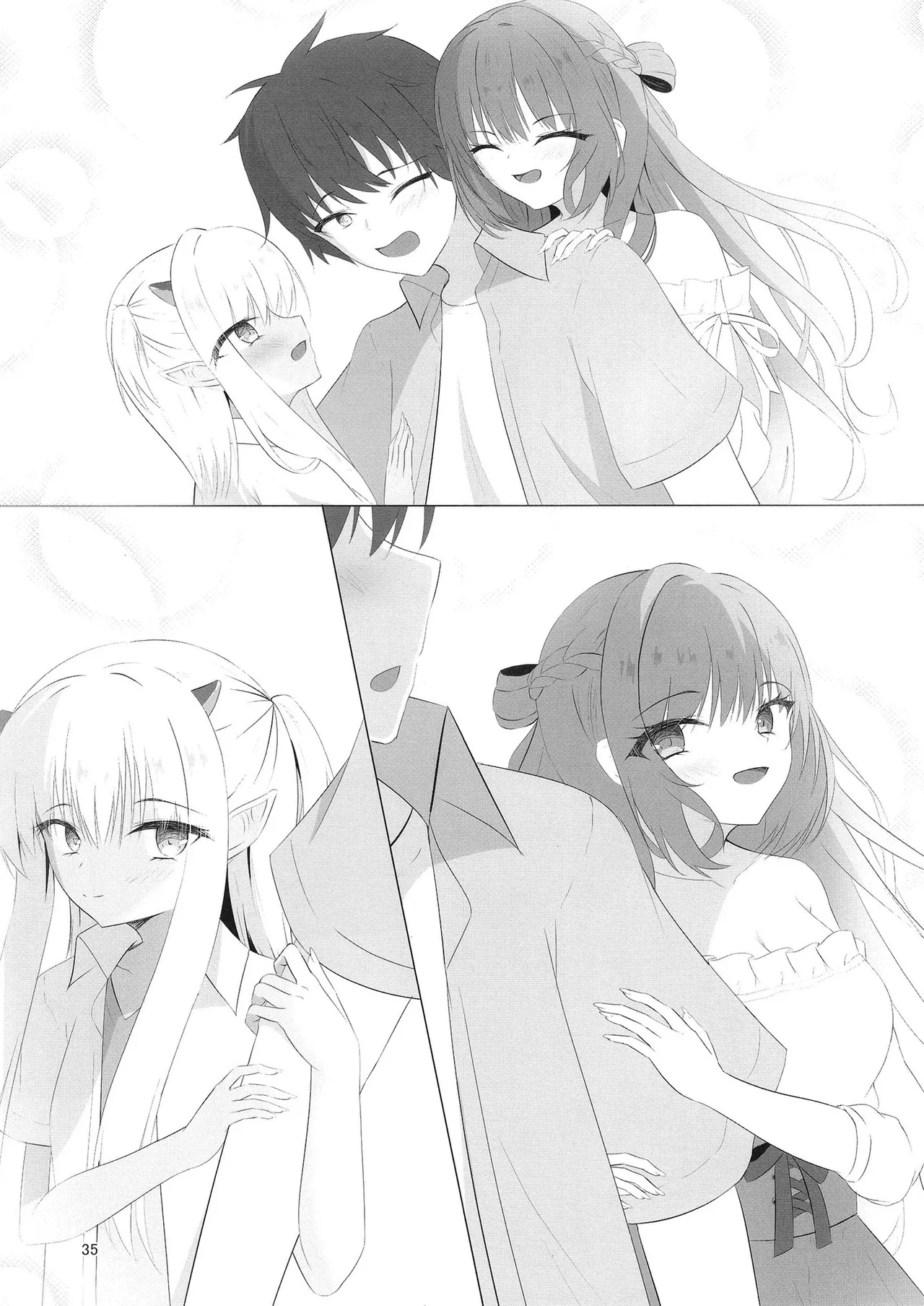 Nikuki Maou......no Hazu Nanoni—— page 34 featuring kurumi kohibari tenshi souzou re-boot parody - group full censorship hentai manga - read online free