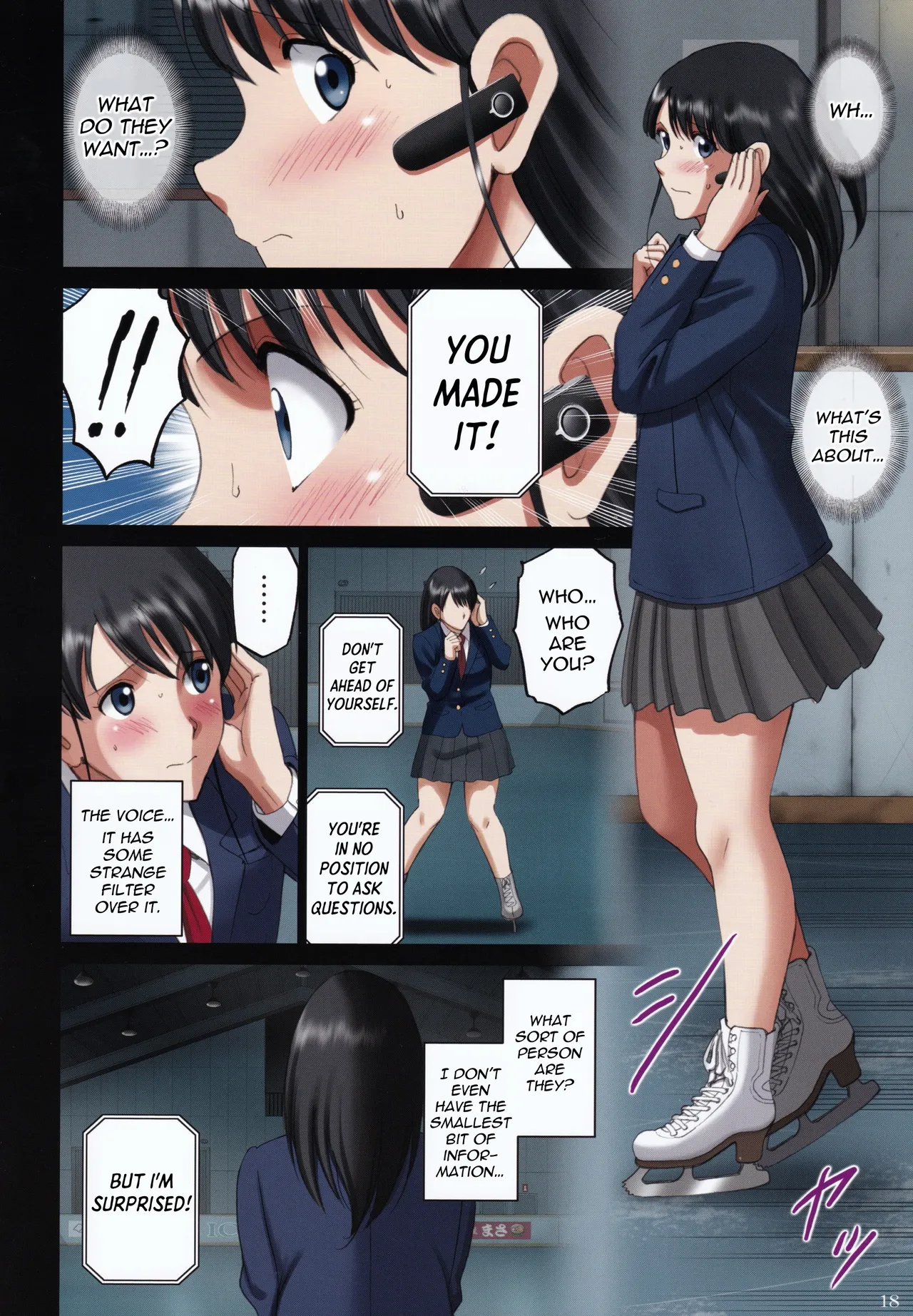 Page 17 of (C96) [ACTIVA (SMAC)] Roshutsu Otome Kyou Comic "Hadaka Skate wa Itsumo Dareka ni Mirarenagara… ~Ikoma Ayuka~" | R-Otome Intimidation Comic "Skating Naked Under Someone's Unending Gaze… ~Ayuka Ikoma~" + Extras [English] [SaLamiLid] [Decensored]