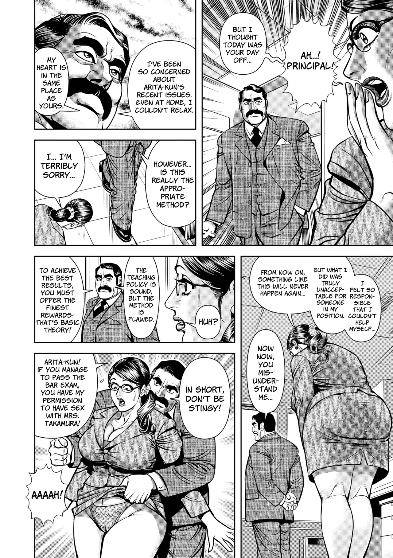 Bijuku kōshi no gōkaku no hi ana | Pro Bono Pleasures page 9 - hairy rough translation hentai manga - read online free
