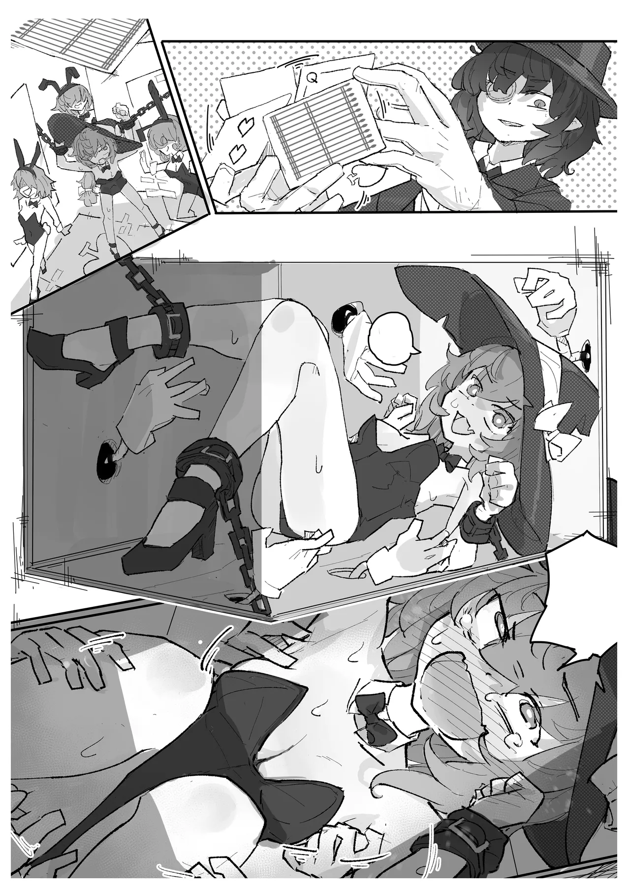 Page 6 of [Same Koubou] Majo to Kusuguri Majutsu Show [Textless]