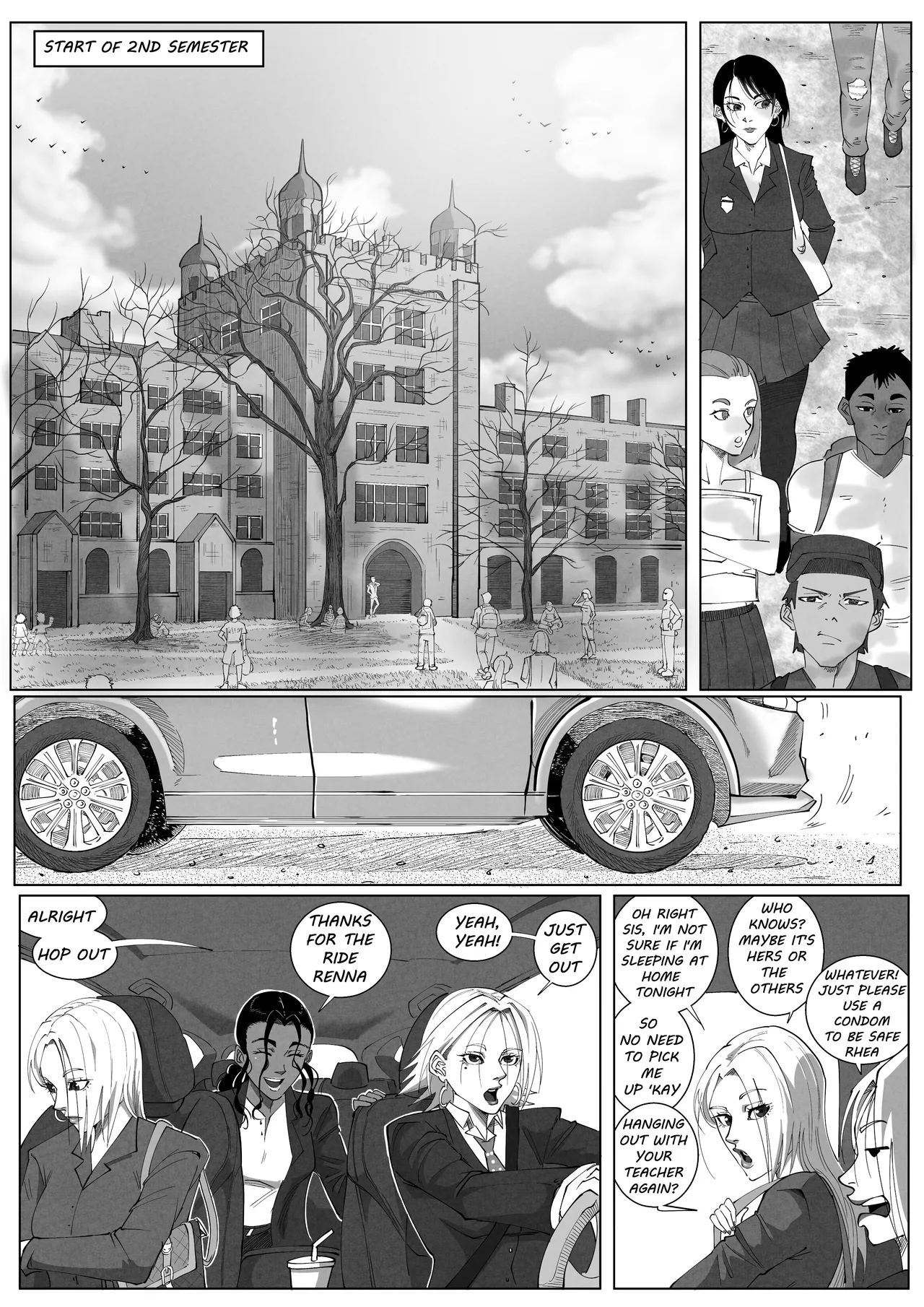 GNO: Girl's Night Out - Issue 02 page 18 original parody - nakadashi big penis hentai manga - read online free
