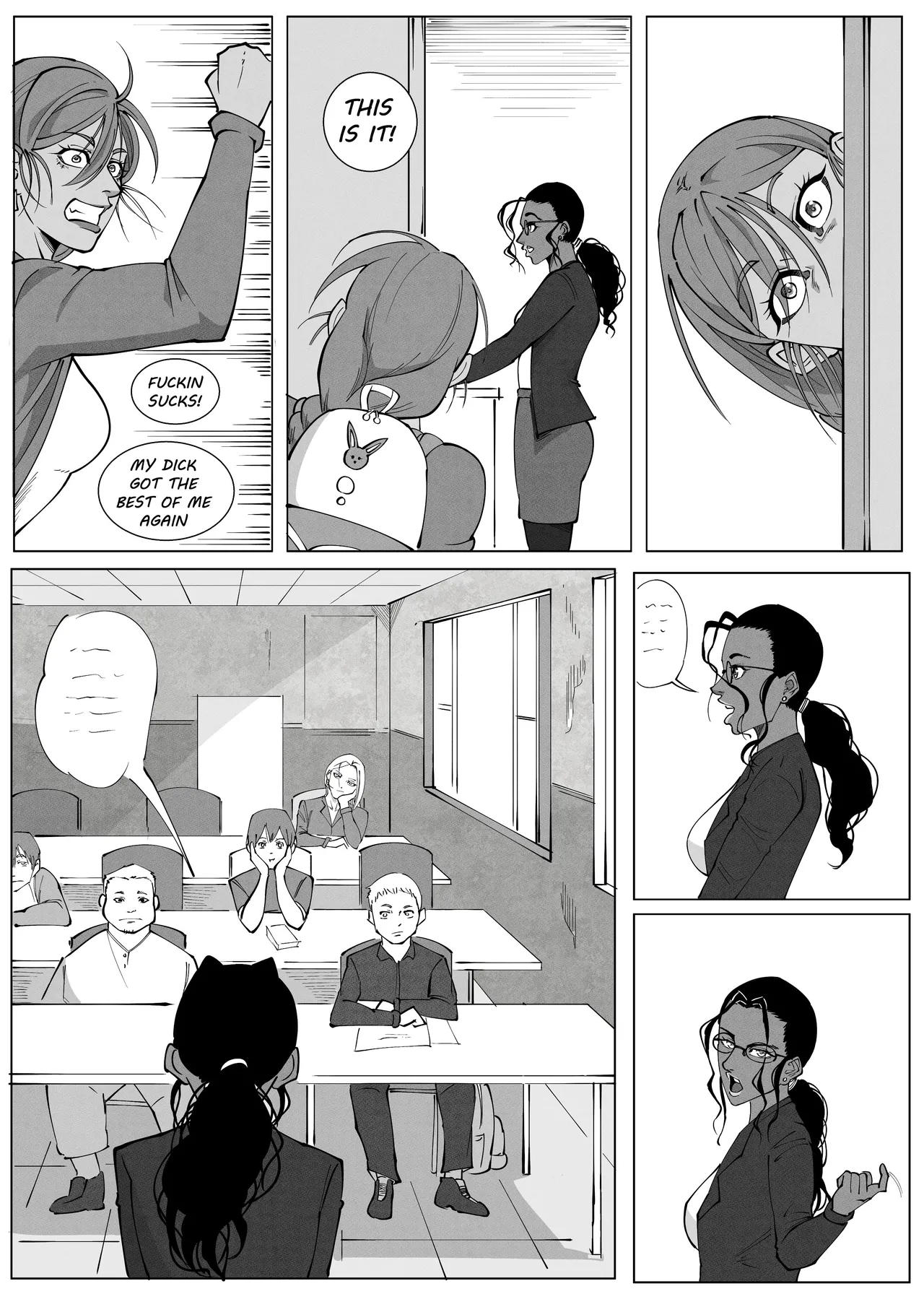 GNO: Girl's Night Out - Issue 02 page 21 original parody - nakadashi big penis hentai manga - read online free
