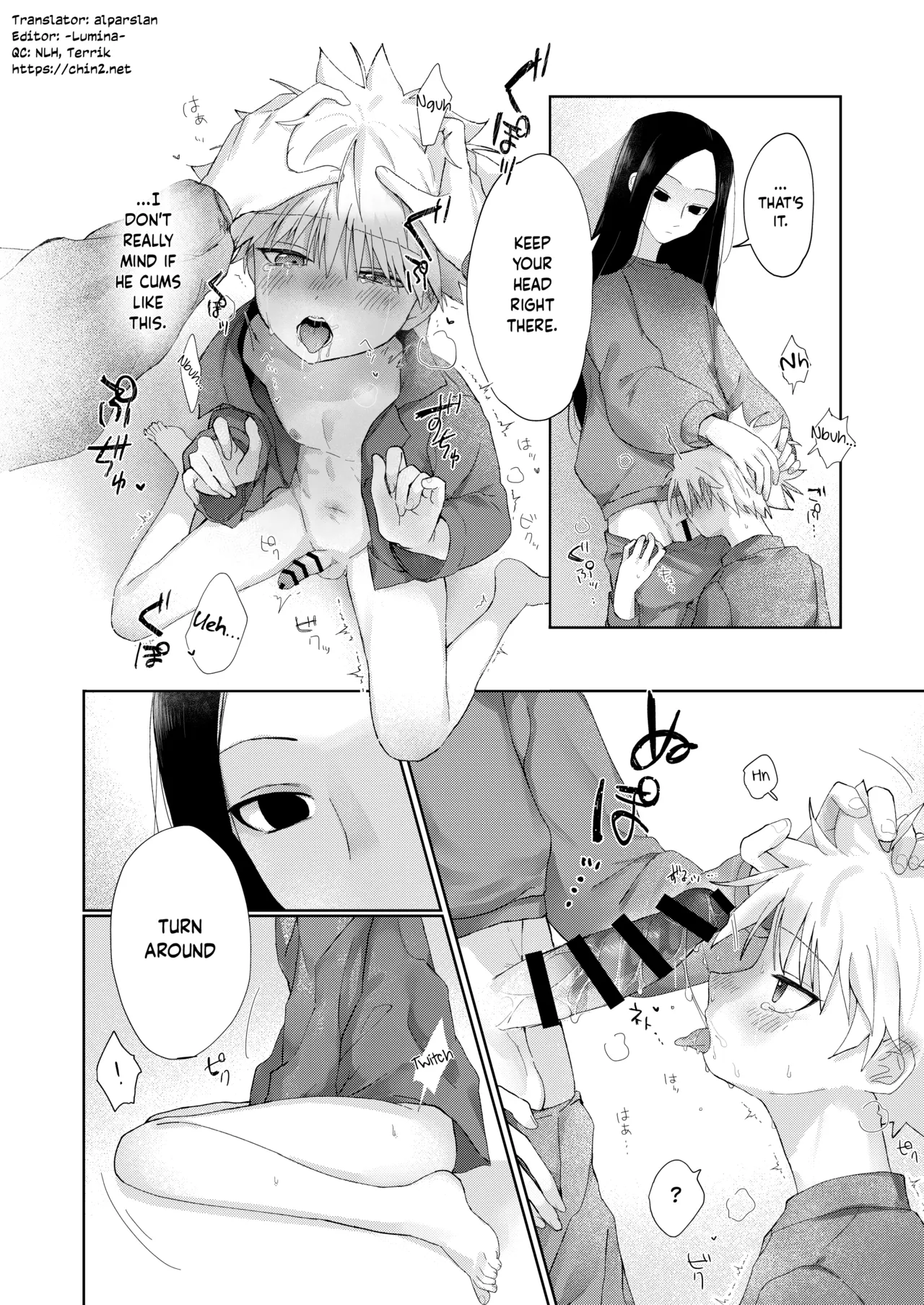 Page 15 of [Usagijima (Chiso)] Oyasumi no Ato ni | After Saying Good Night (Hunter x Hunter) [English] {Chin²} [Digital]