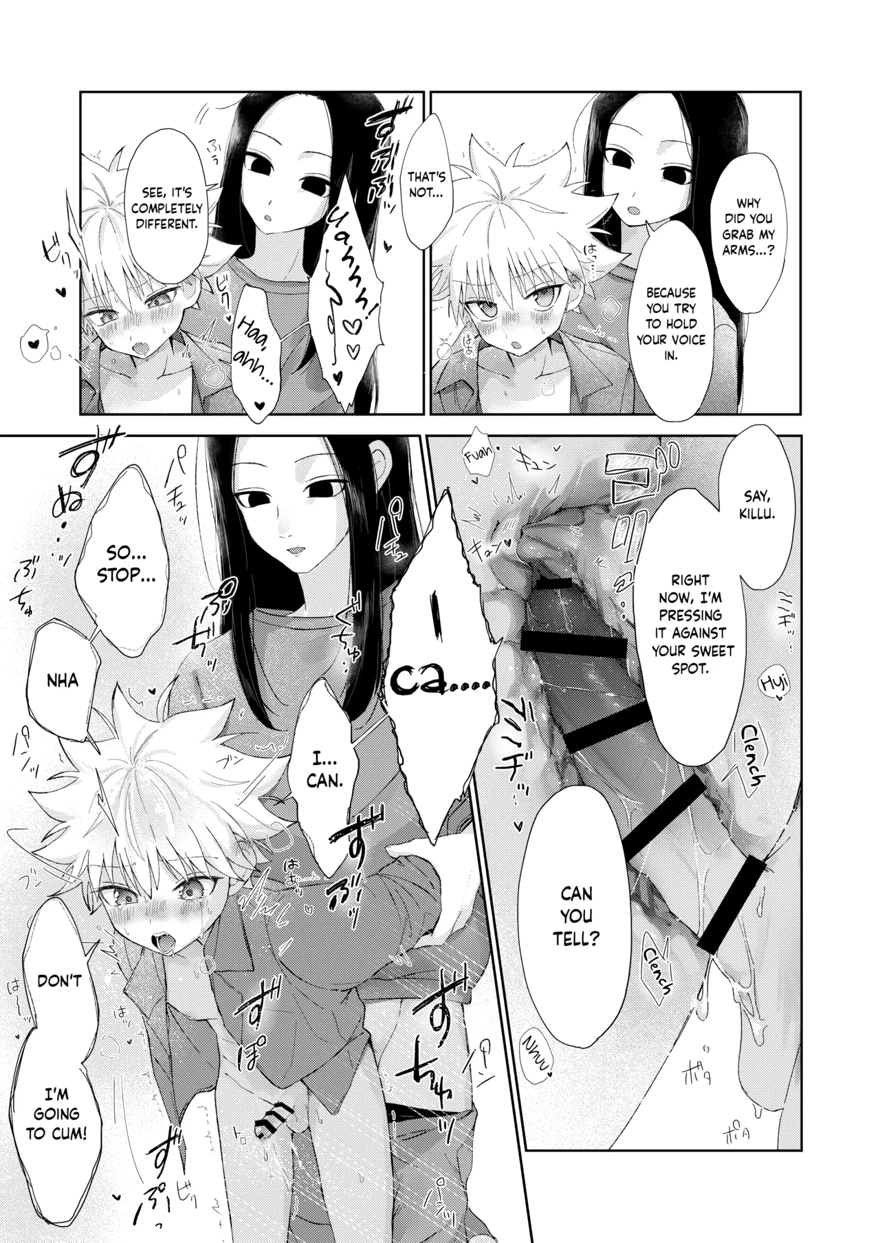 Page 18 of [Usagijima (Chiso)] Oyasumi no Ato ni | After Saying Good Night (Hunter x Hunter) [English] {Chin²} [Digital]