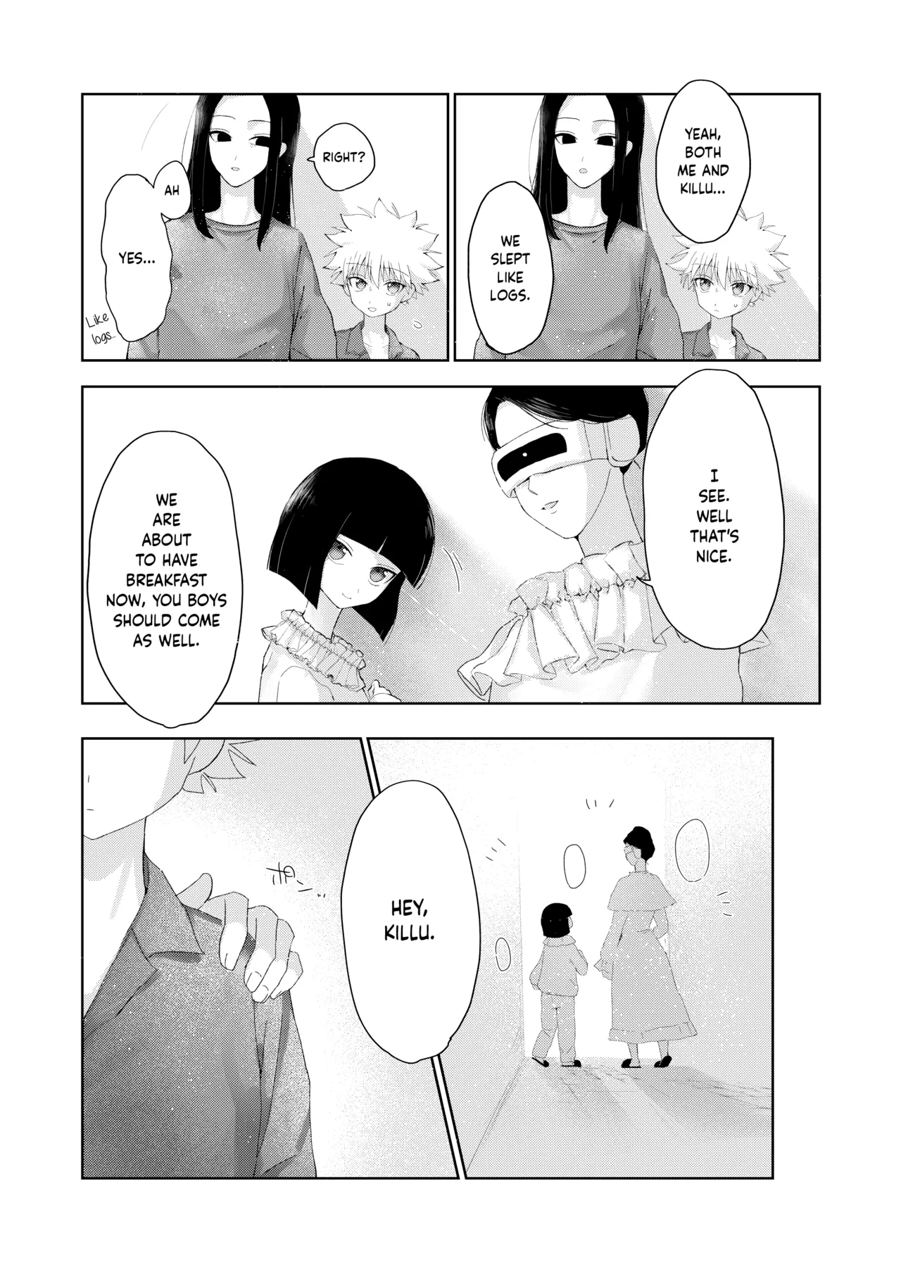Page 25 of [Usagijima (Chiso)] Oyasumi no Ato ni | After Saying Good Night (Hunter x Hunter) [English] {Chin²} [Digital]