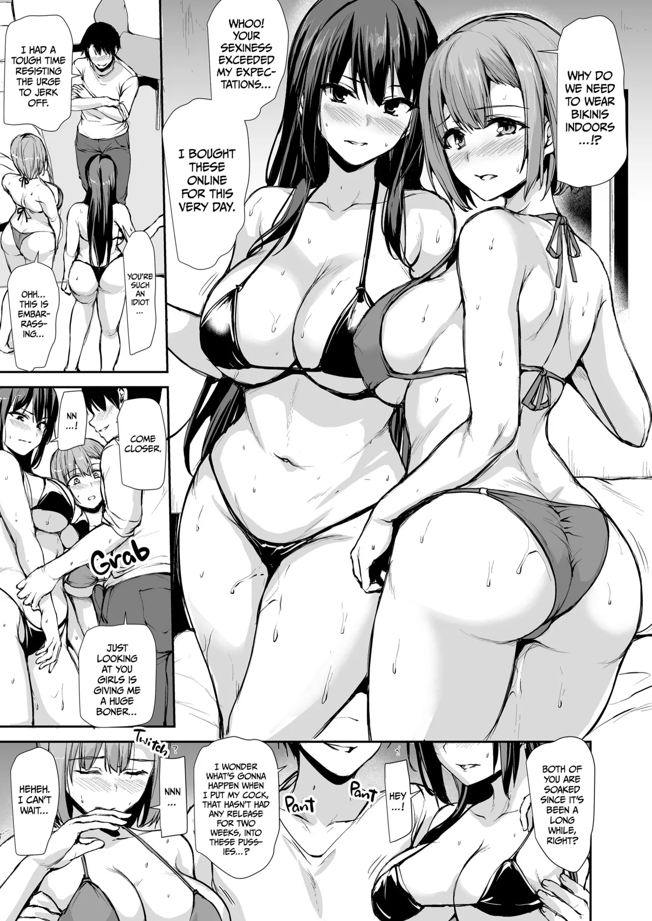 Kyonyuu Ga Futariinai To Bokkishinai Otto No Tame Ni Tomodachi O Tsuretekita Tsuma Chapter 1-3 page 148 - sole male paizuri hentai manga - read online free