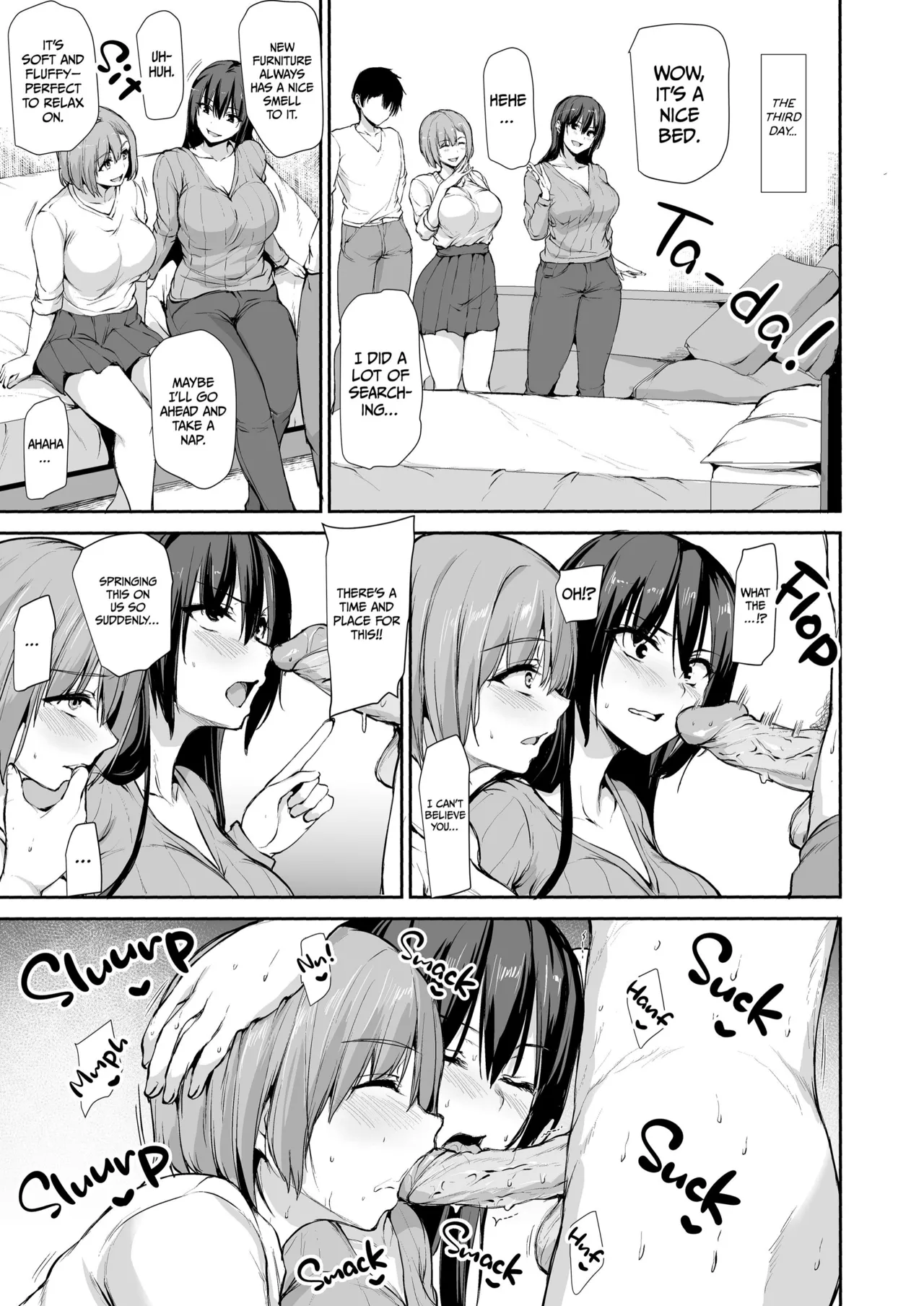 Kyonyuu Ga Futariinai To Bokkishinai Otto No Tame Ni Tomodachi O Tsuretekita Tsuma Chapter 1-3 page 174 - business suit sweating hentai manga - read online free