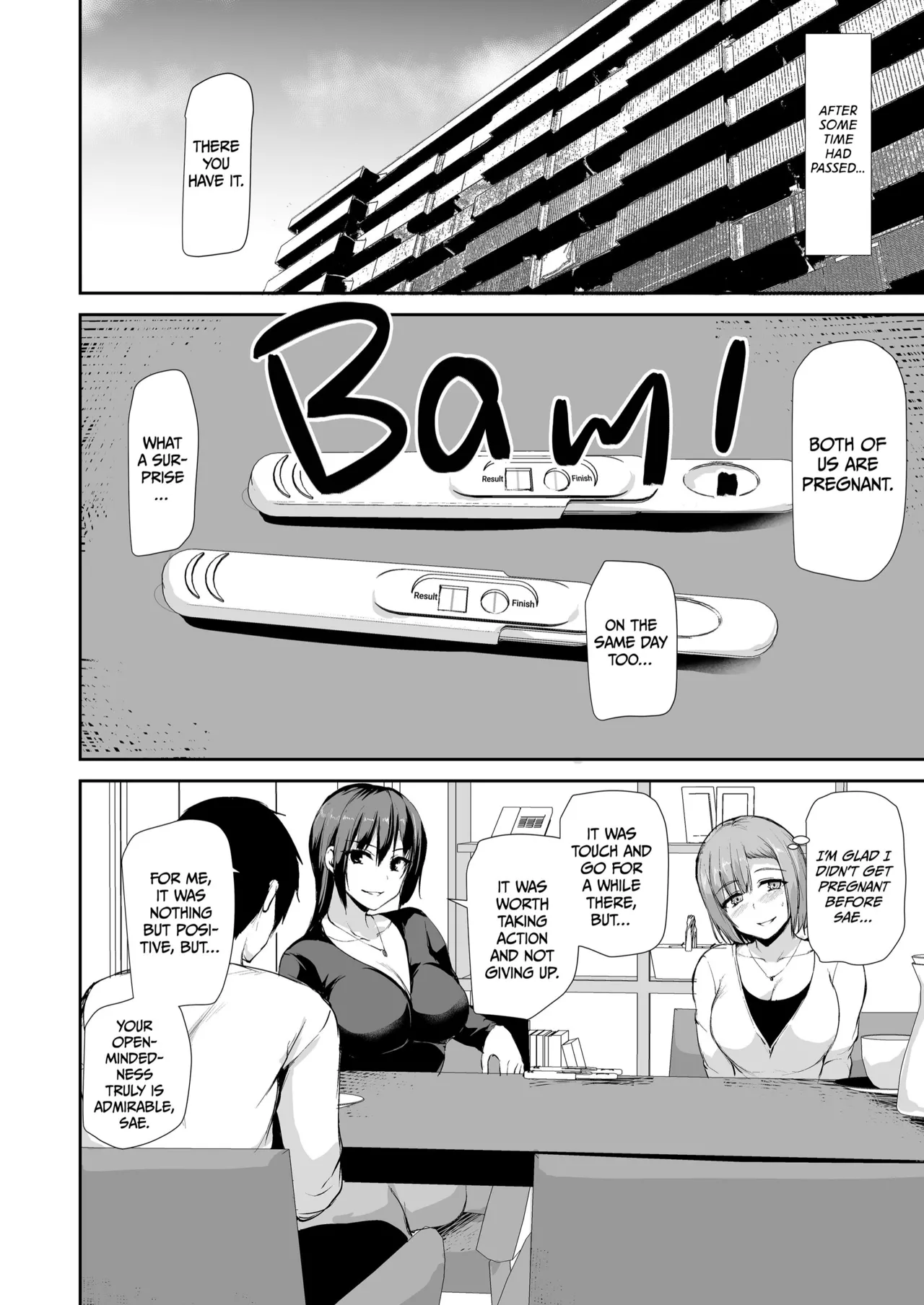 Kyonyuu Ga Futariinai To Bokkishinai Otto No Tame Ni Tomodachi O Tsuretekita Tsuma Chapter 1-3 page 201 - sole male paizuri hentai manga - read online free