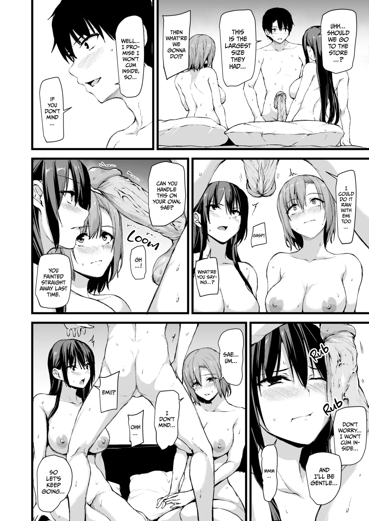 Kyonyuu Ga Futariinai To Bokkishinai Otto No Tame Ni Tomodachi O Tsuretekita Tsuma Chapter 1-3 page 31 - sole male paizuri hentai manga - read online free
