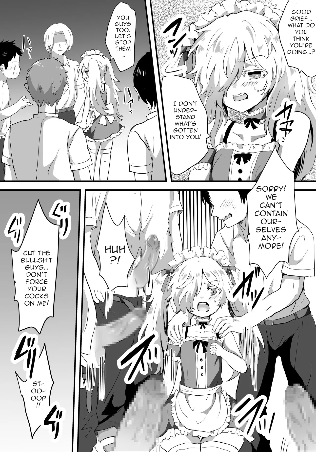 Page 5 of [Lyrical Seeki] Mesu Ochi Josou Maid wa Minna no Nikubenki | Feminized Crossdressing Maids that became Everyone's Cumdumps [English]