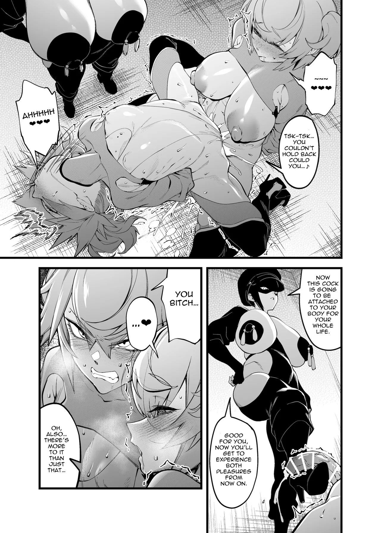 Otonari no Futago wa Yami Soshiki ni Nikutai Kaizou Sareta Moto Seigi Sentai Member Deshita | The Twins Next Door were Former Super Sentai Members who had their Bodies Remodelled page 12 original parody - nakadashi beauty mark hentai manga - read online free