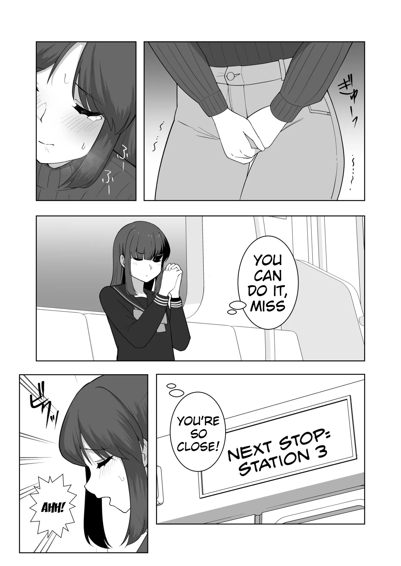 Gaman Ressha ni Nottemita! page 16 original parody - females only no penetration hentai manga - read online free