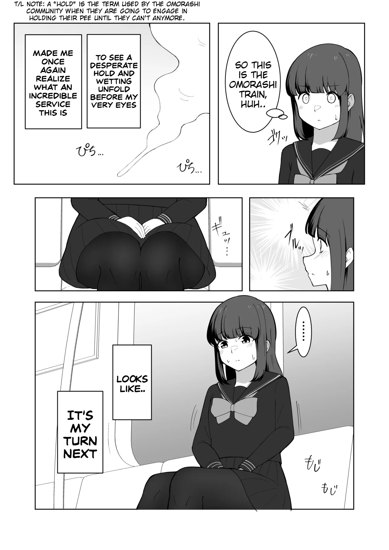 Gaman Ressha ni Nottemita! page 25 original parody - females only schoolgirl uniform hentai manga - read online free