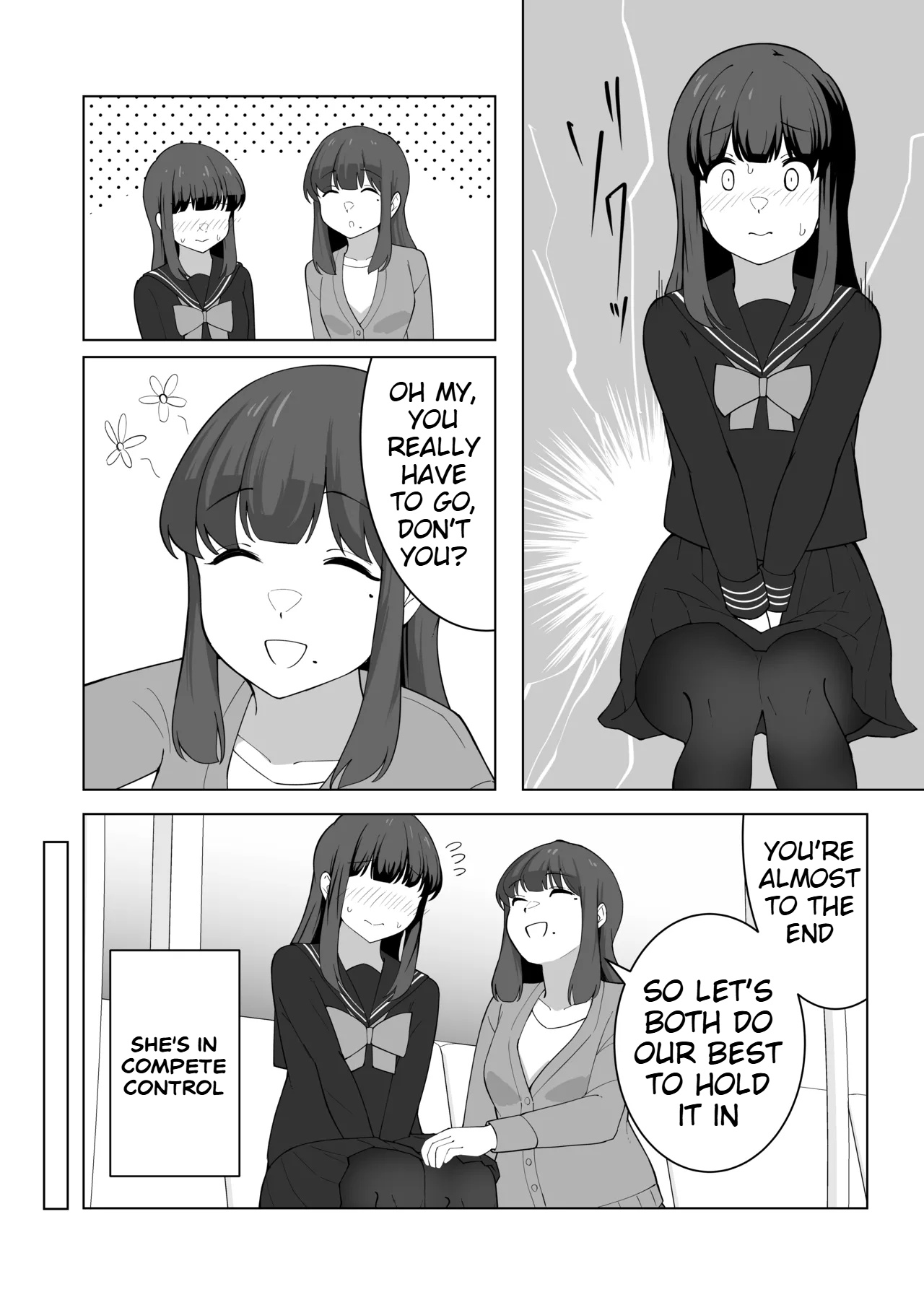 Gaman Ressha ni Nottemita! page 37 original parody - females only no penetration hentai manga - read online free