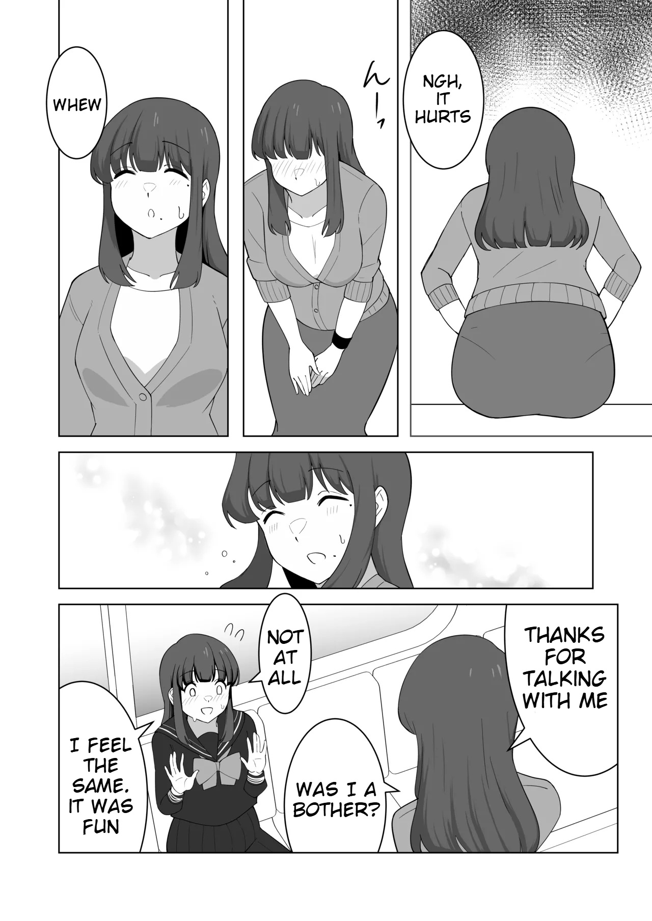 Gaman Ressha ni Nottemita! page 40 original parody - females only schoolgirl uniform hentai manga - read online free